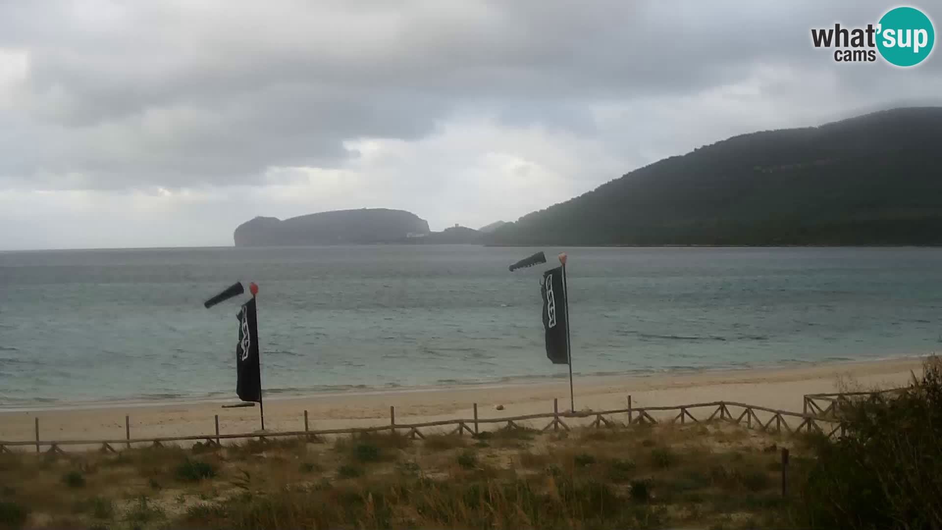 Spletna kamera plaža La Stalla Riviera del Corallo – Alghero – Sardinija – Italija