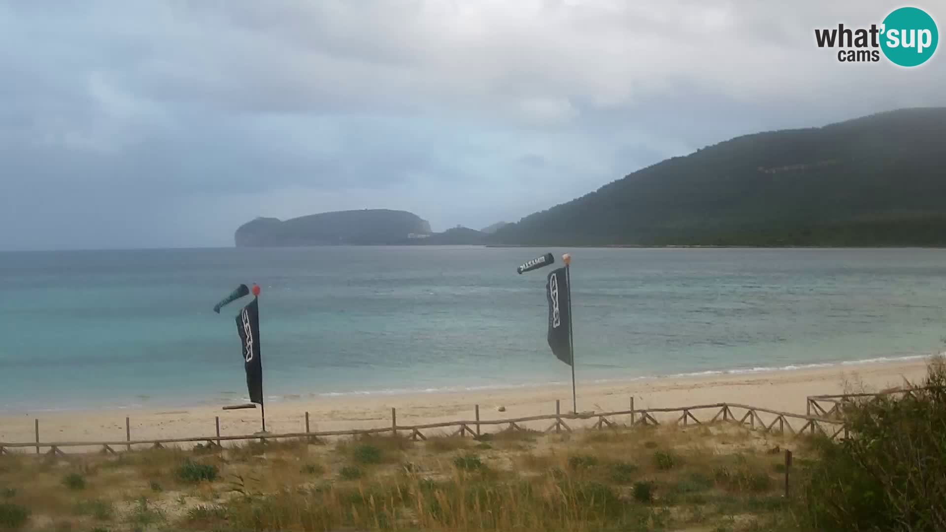 Spletna kamera plaža La Stalla Riviera del Corallo – Alghero – Sardinija – Italija