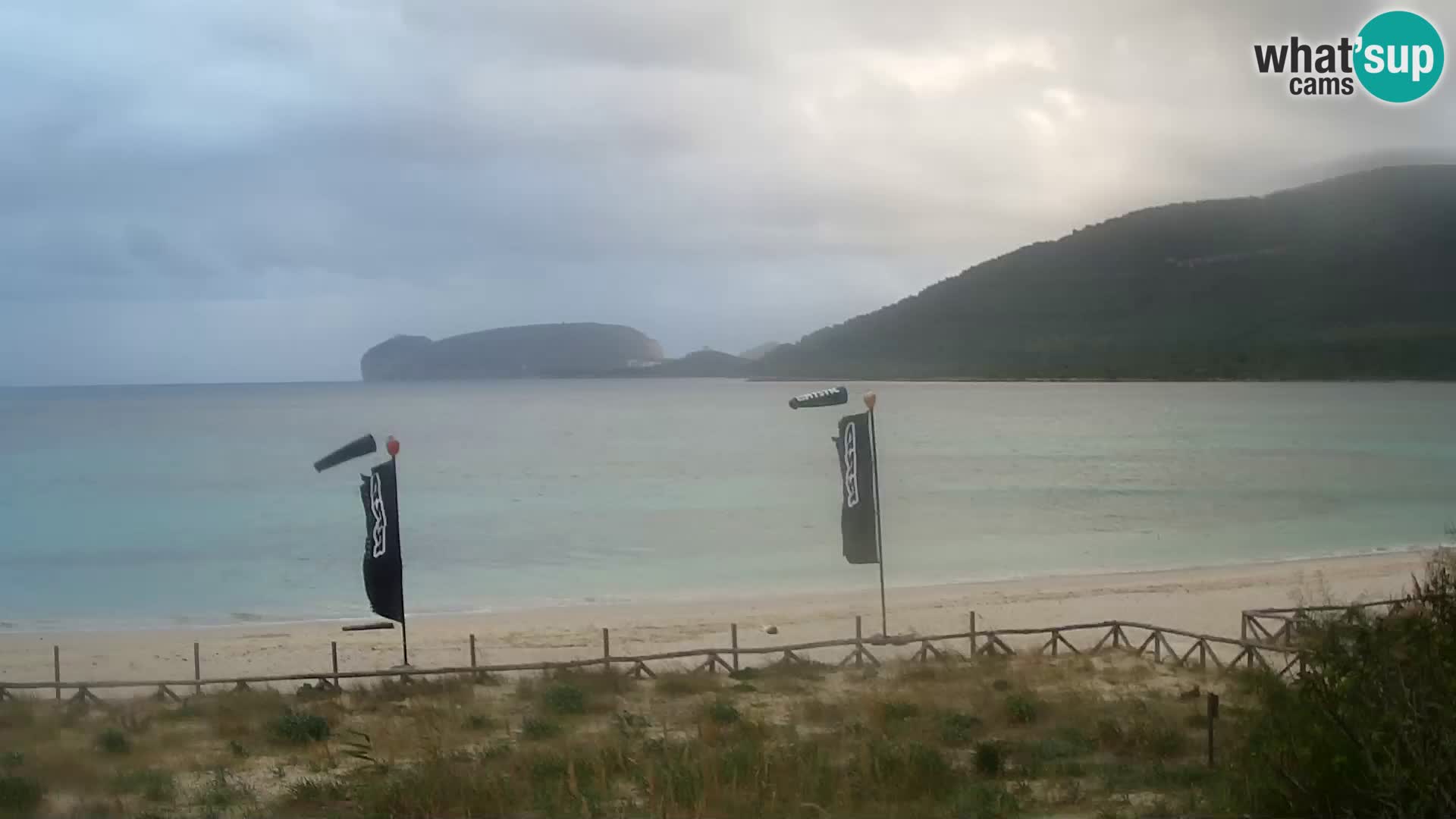 Spletna kamera plaža La Stalla Riviera del Corallo – Alghero – Sardinija – Italija