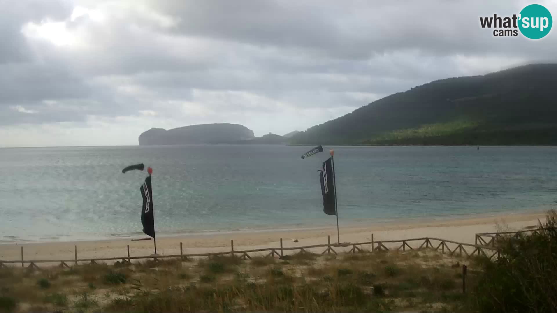 Spletna kamera plaža La Stalla Riviera del Corallo – Alghero – Sardinija – Italija