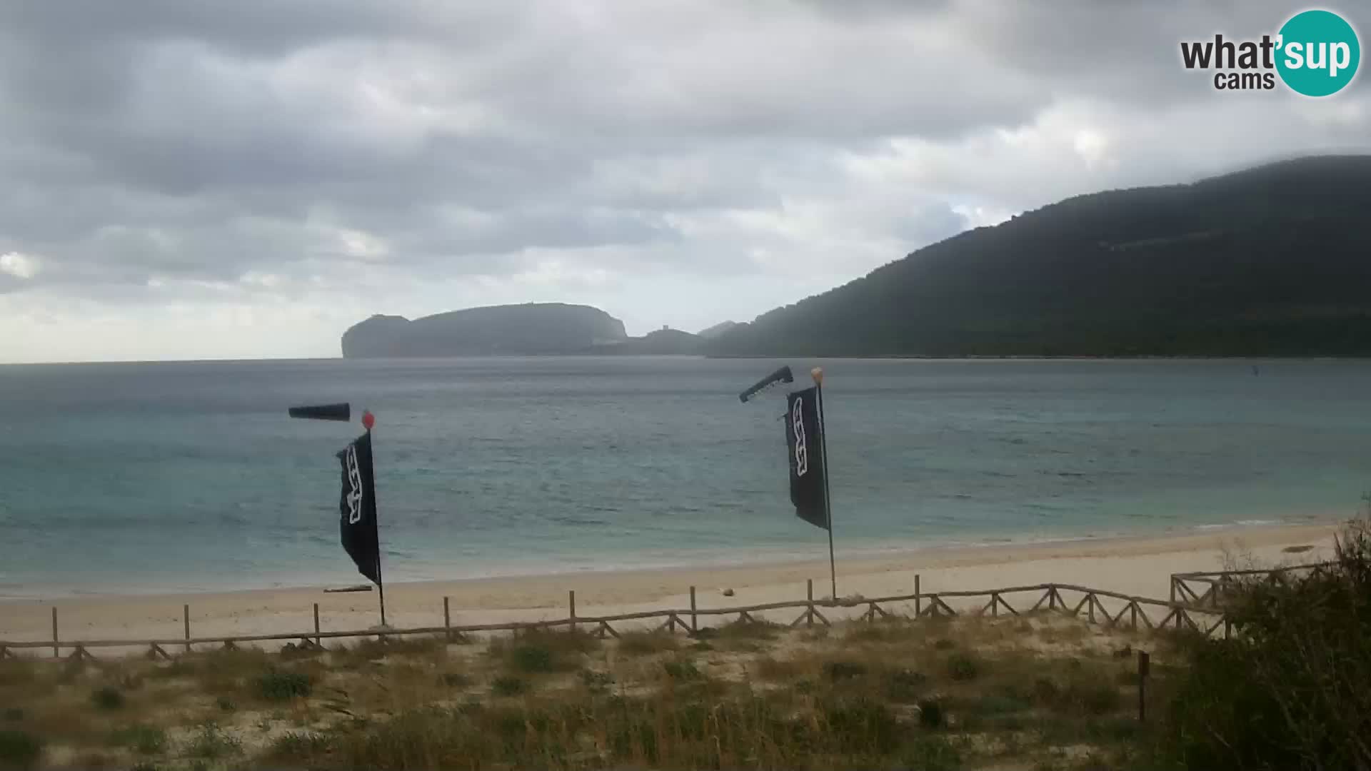 Spletna kamera plaža La Stalla Riviera del Corallo – Alghero – Sardinija – Italija