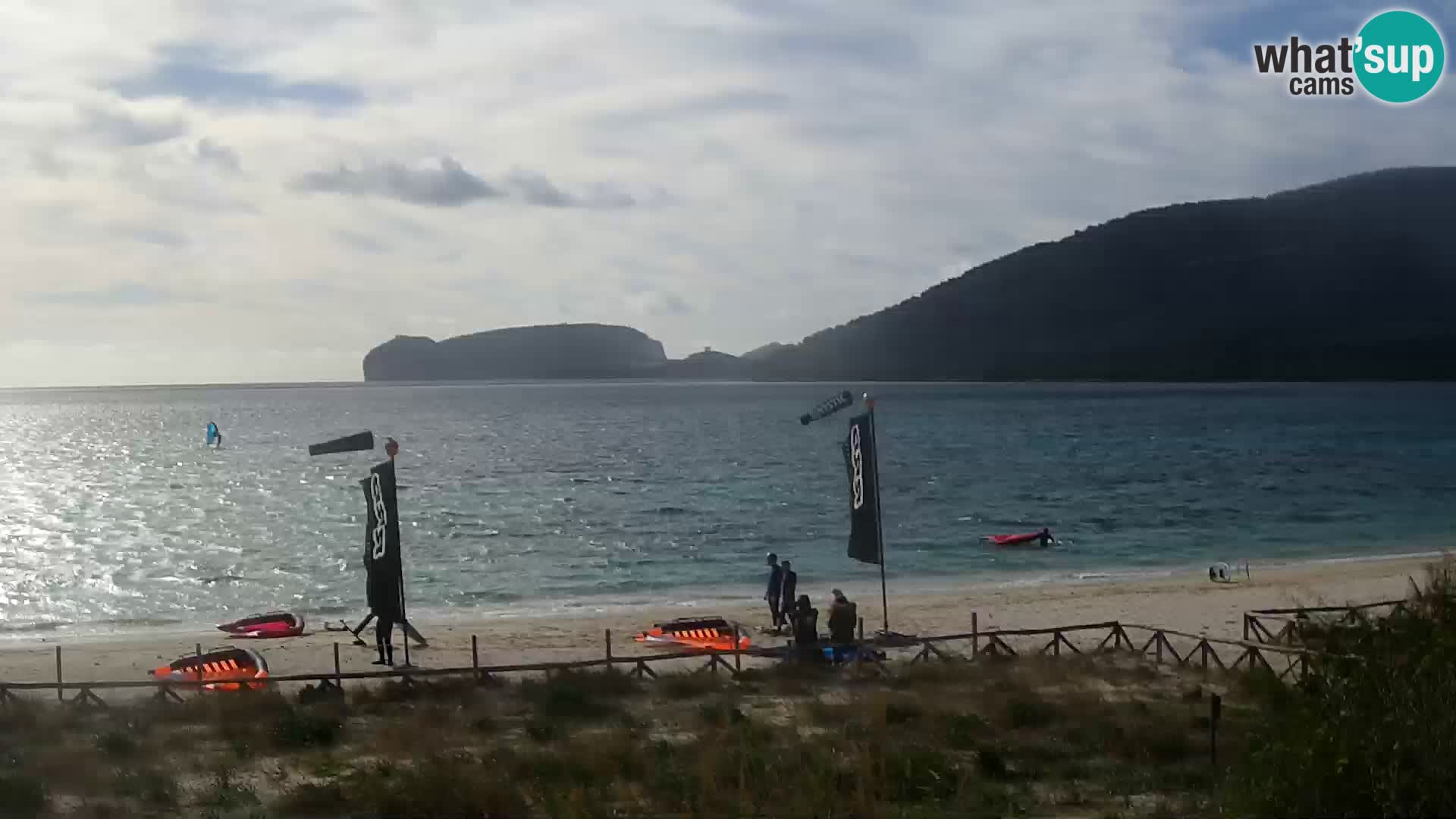 Live webcam La Stalla beach Riviera del Corallo – Alghero – Sardinia – Italy