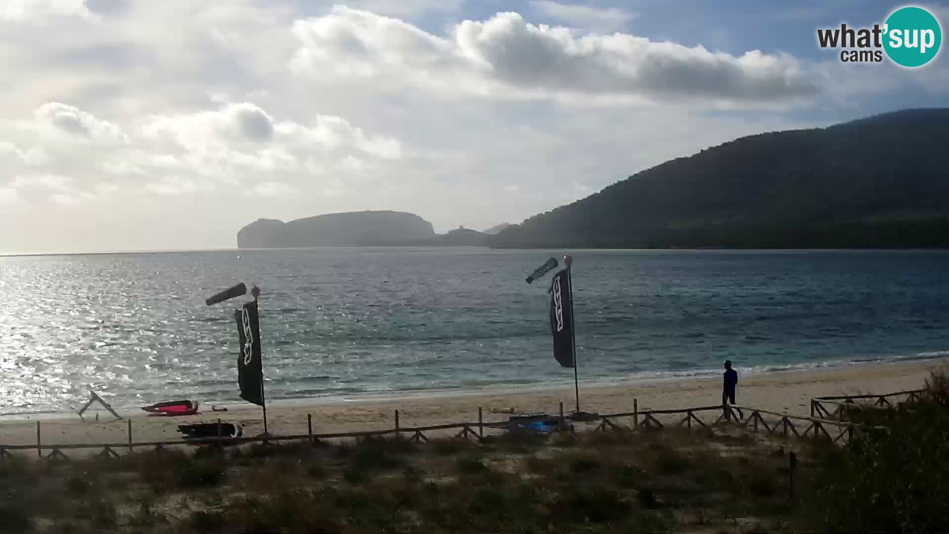 Spletna kamera plaža La Stalla Riviera del Corallo – Alghero – Sardinija – Italija