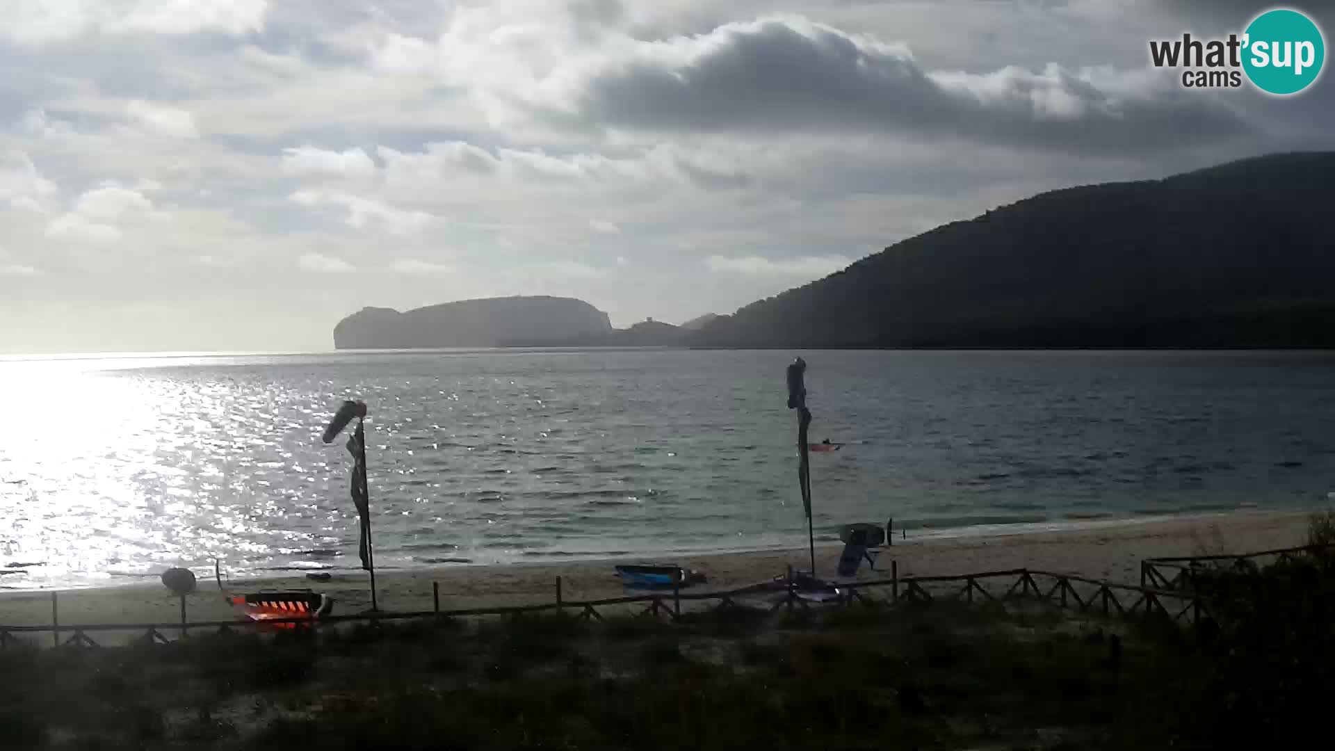 Webcam en direct Plage de La Stalla Riviera del Corallo – Alghero – Sardaigne – Italie