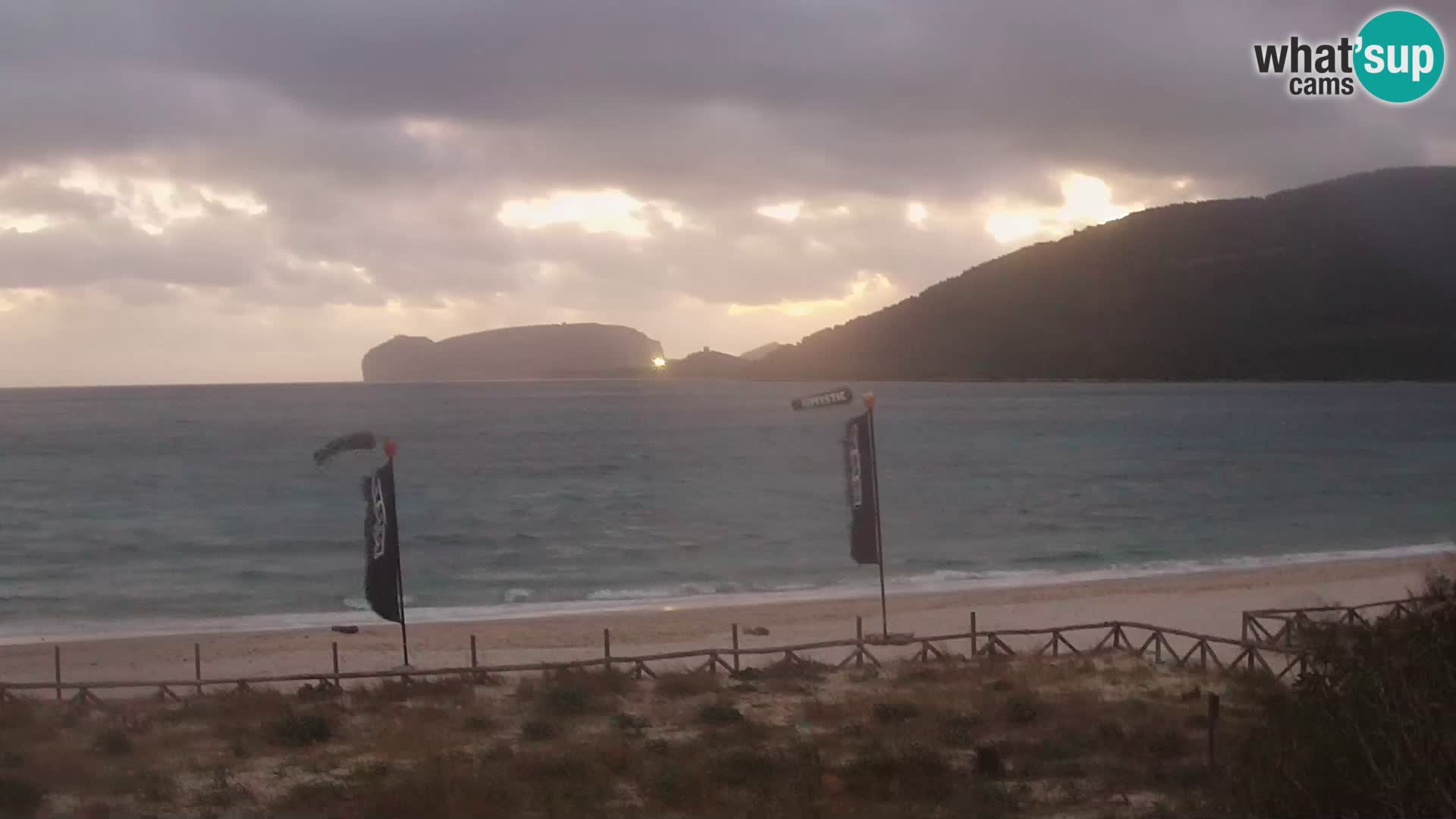 Live webcam La Stalla beach Riviera del Corallo – Alghero – Sardinia – Italy