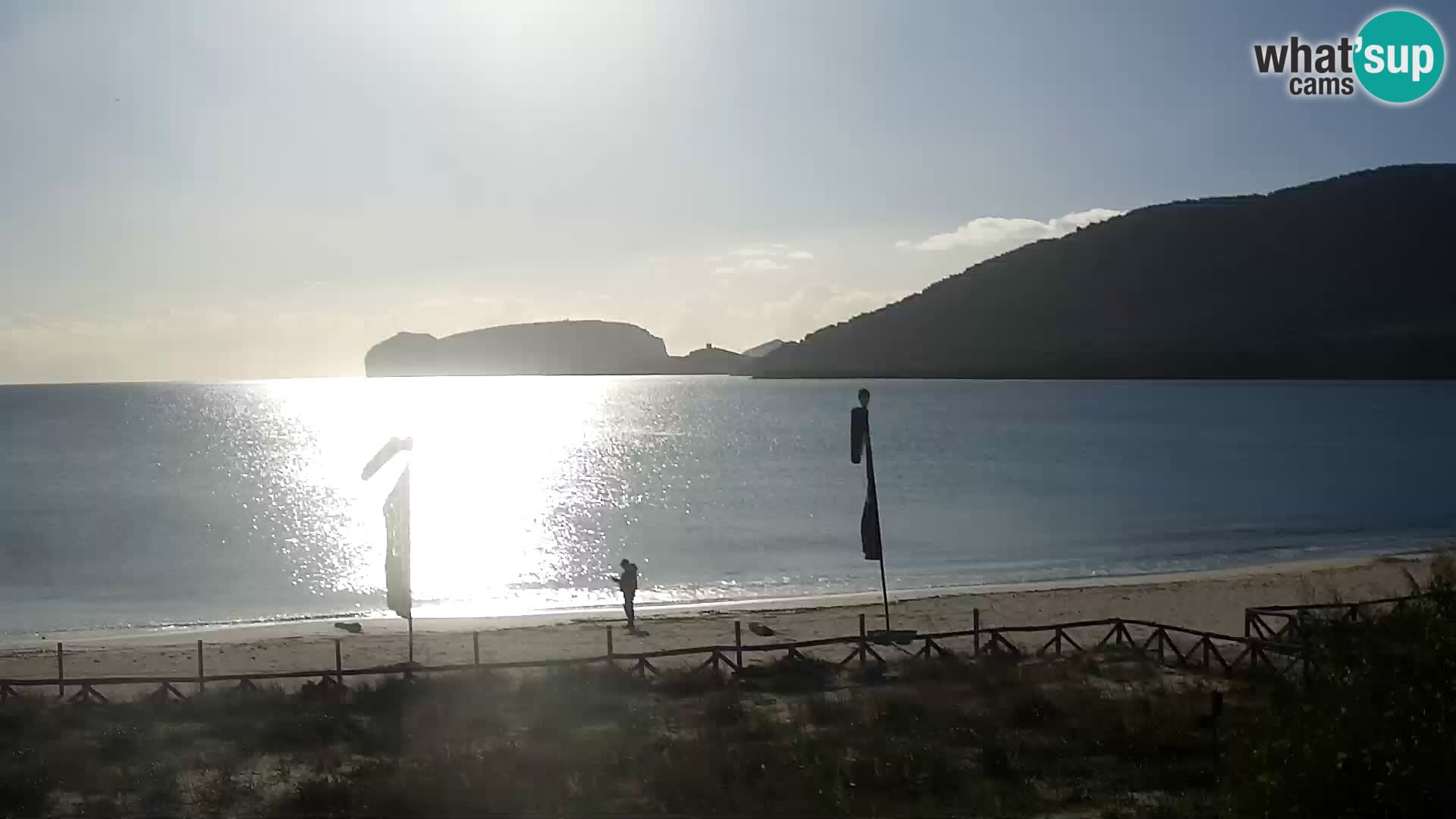 Spletna kamera plaža La Stalla Riviera del Corallo – Alghero – Sardinija – Italija