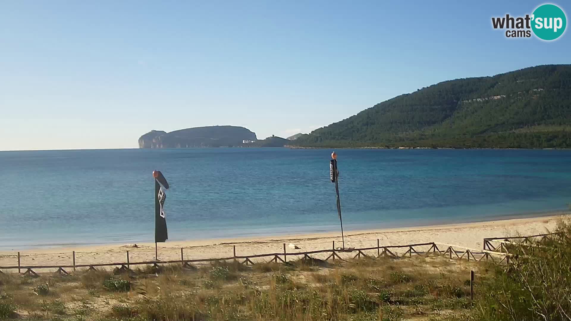 Webcam en vivo Playa de La Stalla Riviera del Corallo – Alghero – Cerdeña – Italia