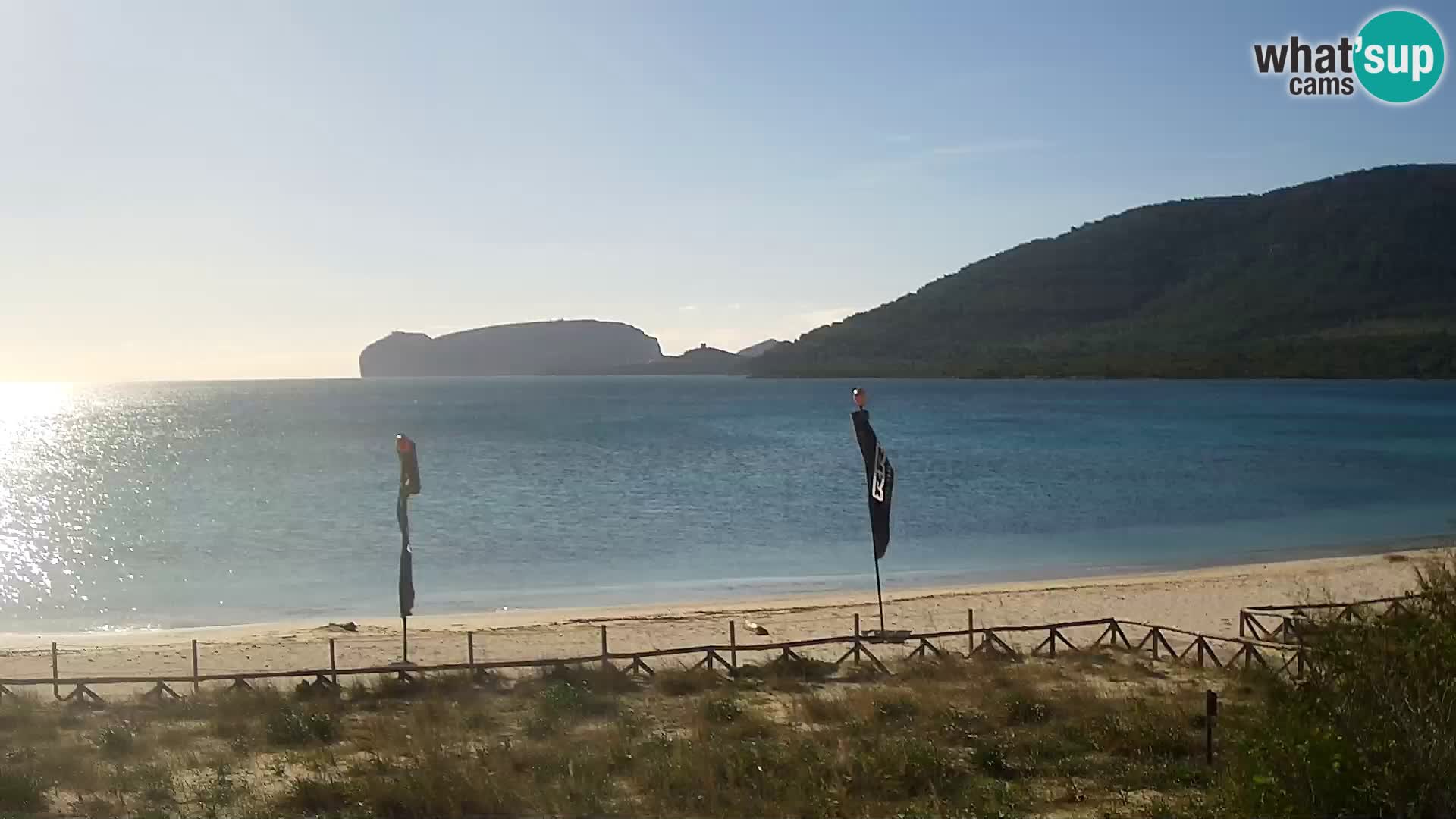 Webcam spiaggia La Stalla Riviera del Corallo – Alghero – Sardegna