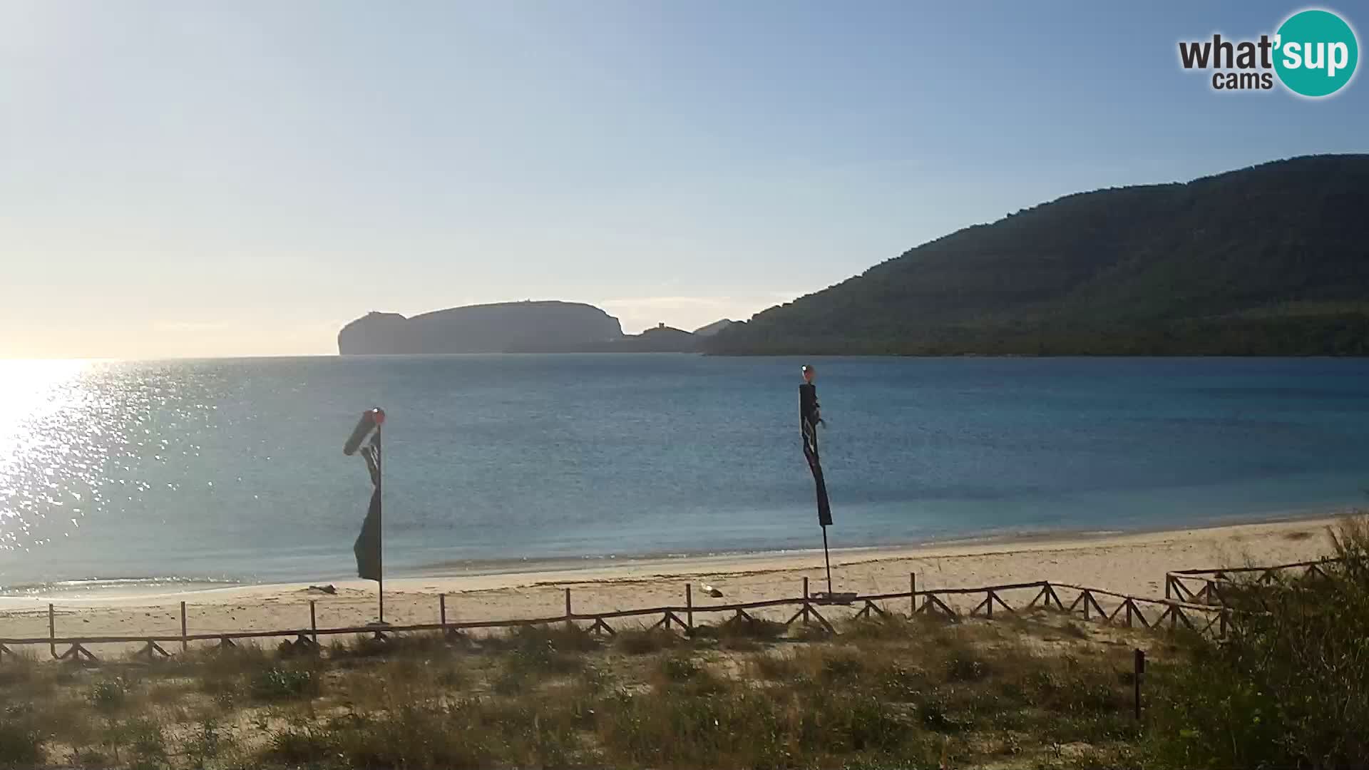 Webcam spiaggia La Stalla Riviera del Corallo – Alghero – Sardegna