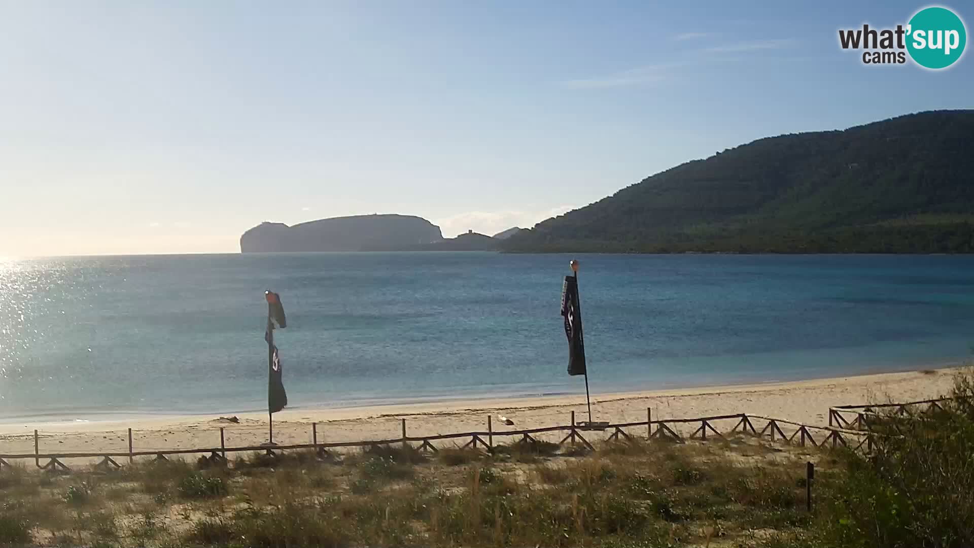 Webcam spiaggia La Stalla Riviera del Corallo – Alghero – Sardegna