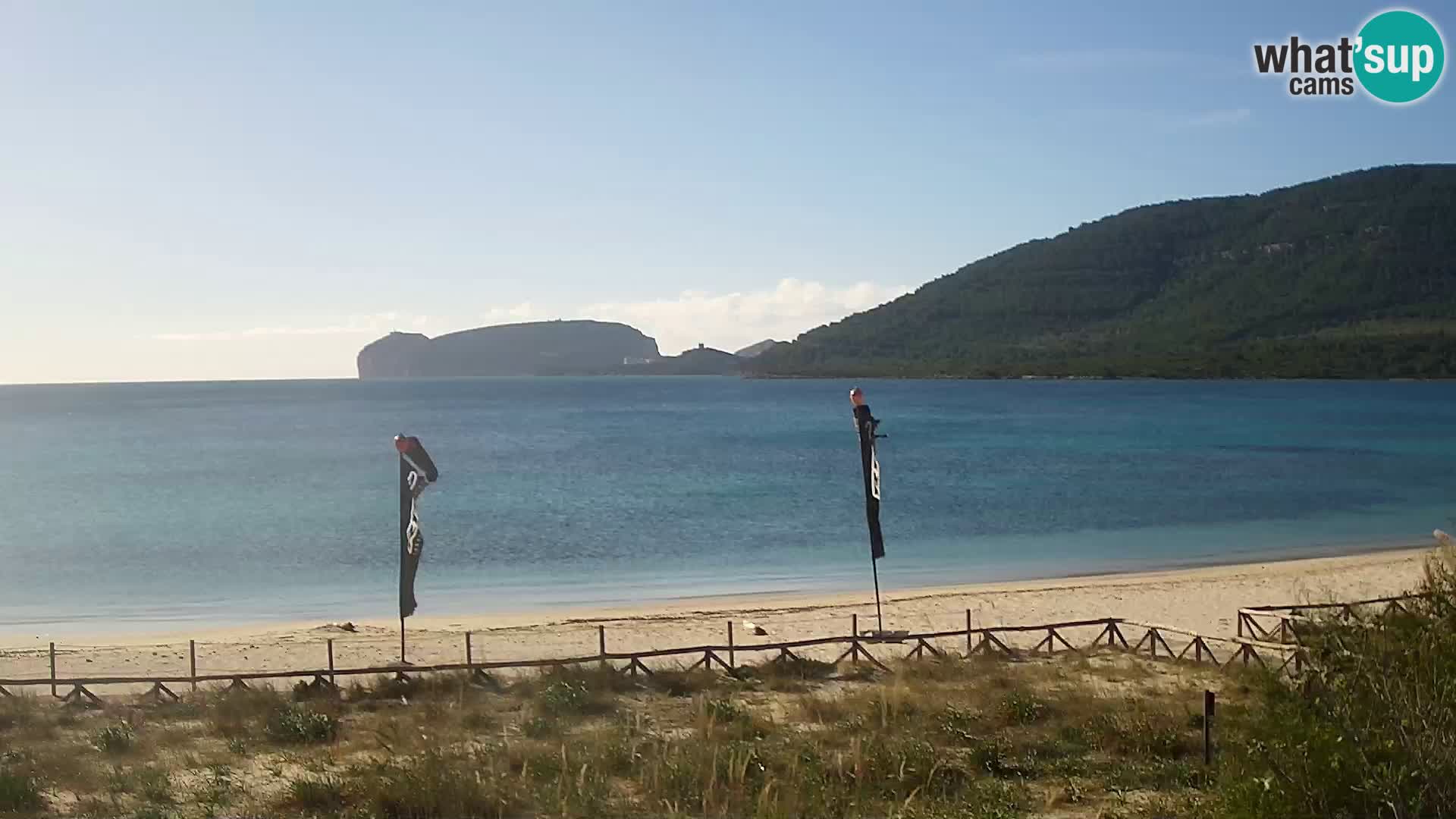 Spletna kamera plaža La Stalla Riviera del Corallo – Alghero – Sardinija – Italija