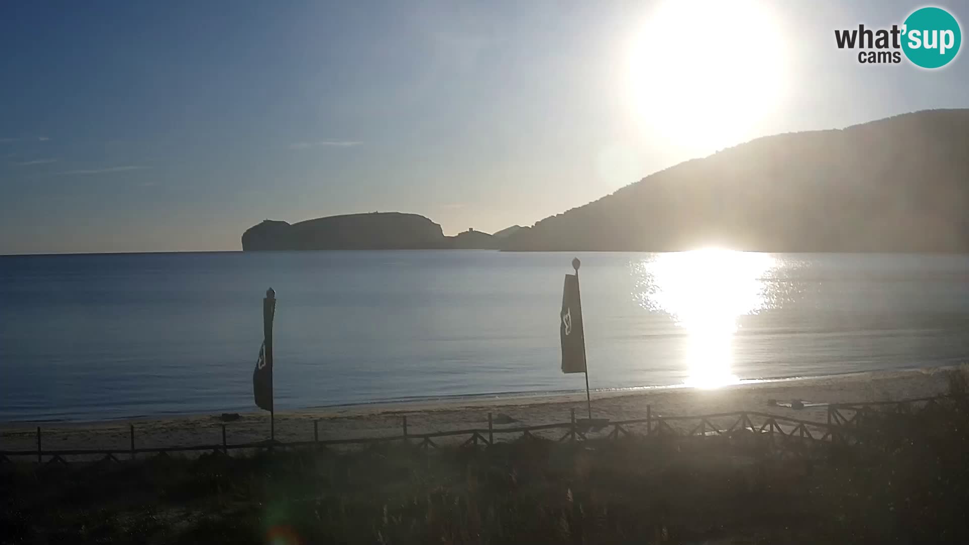 Spletna kamera plaža La Stalla Riviera del Corallo – Alghero – Sardinija – Italija