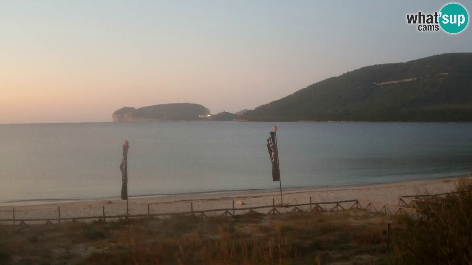 Spletna kamera plaža La Stalla Riviera del Corallo – Alghero – Sardinija – Italija