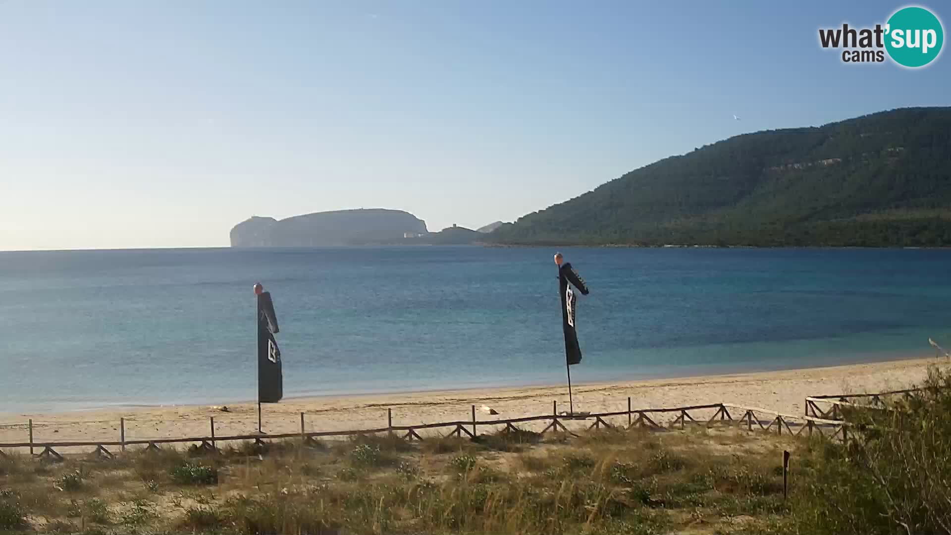 Webcam en direct Plage de La Stalla Riviera del Corallo – Alghero – Sardaigne – Italie