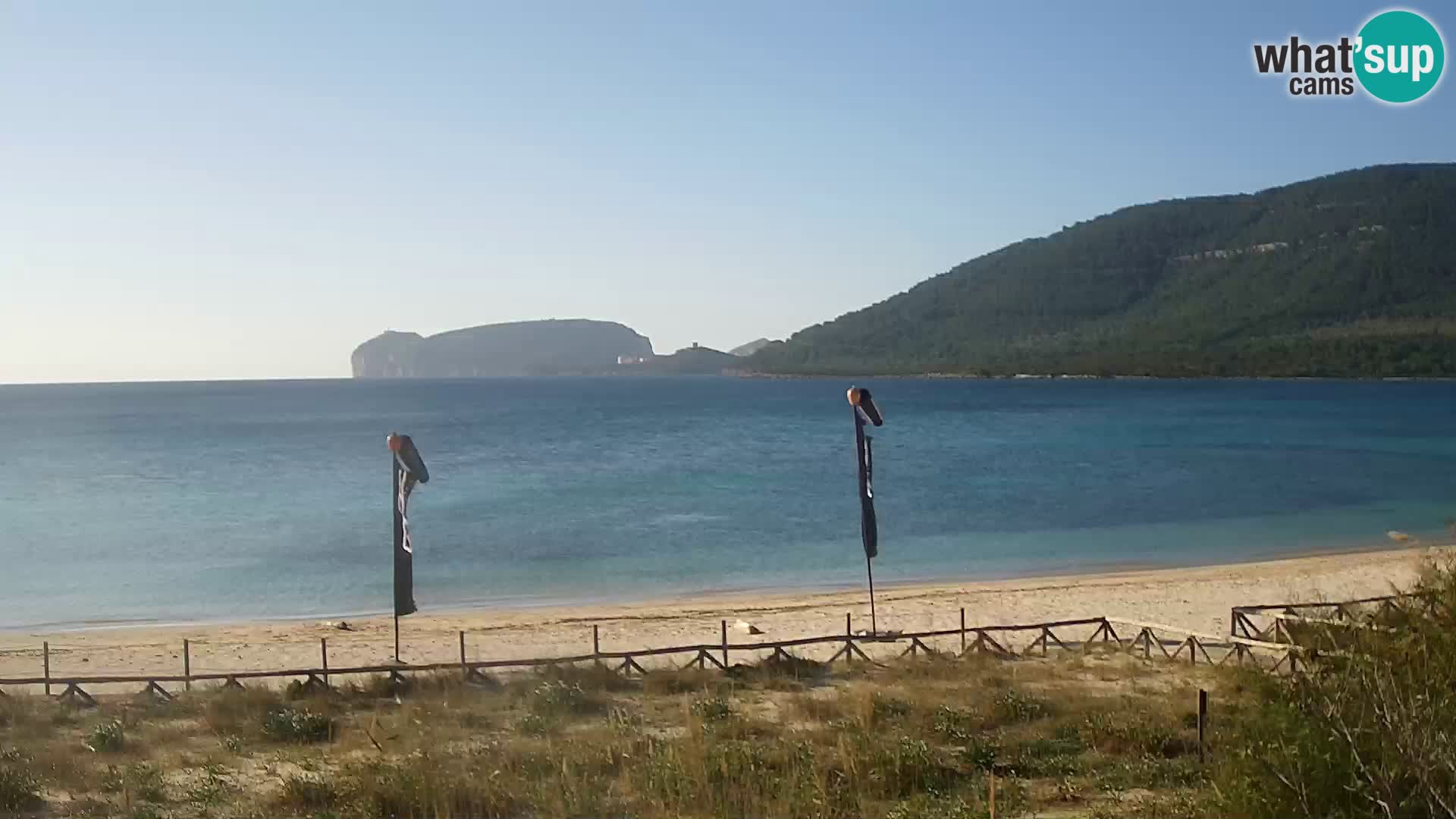 Web kamera uživo plaža La Stalla Riviera del Corallo – Alghero – Sardinija – Italija