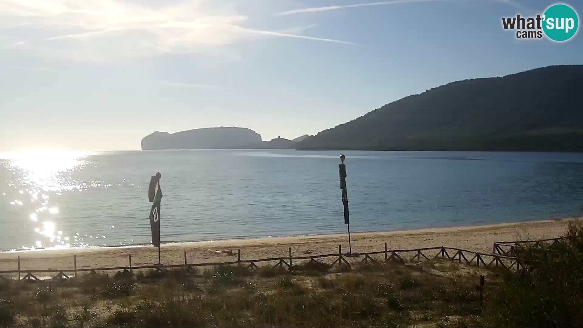 Spletna kamera plaža La Stalla Riviera del Corallo – Alghero – Sardinija – Italija