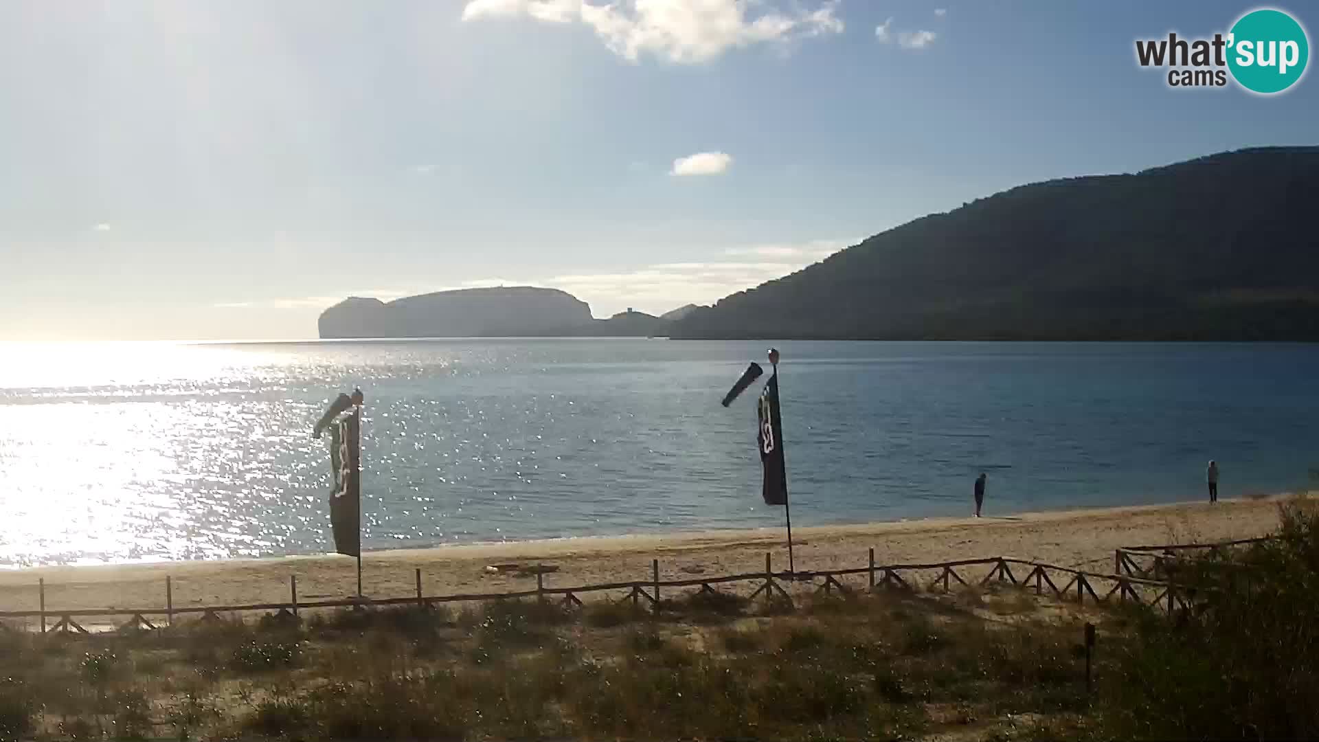 Webcam spiaggia La Stalla Riviera del Corallo – Alghero – Sardegna