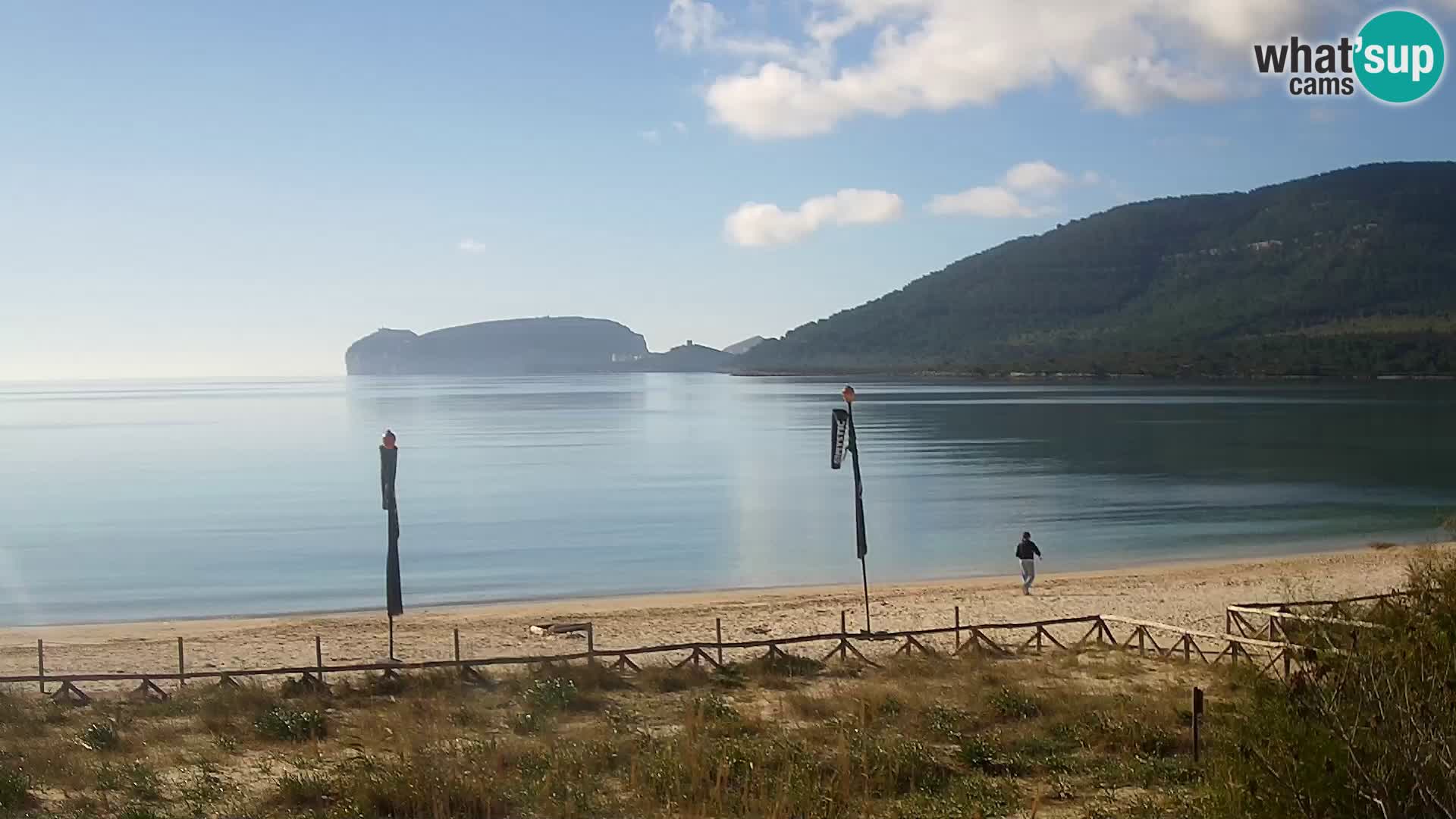 Spletna kamera plaža La Stalla Riviera del Corallo – Alghero – Sardinija – Italija