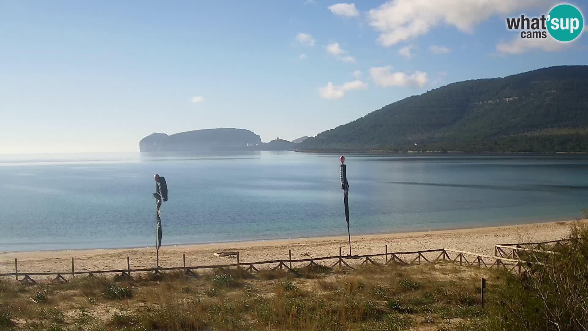 Webcam spiaggia La Stalla Riviera del Corallo – Alghero – Sardegna