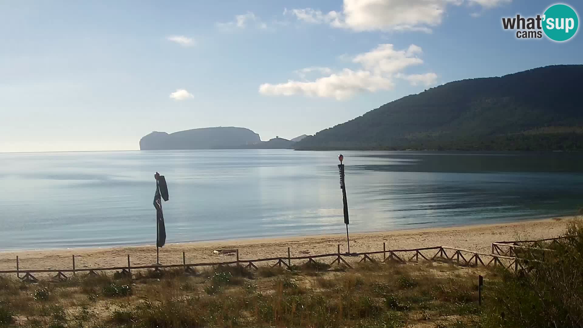 Spletna kamera plaža La Stalla Riviera del Corallo – Alghero – Sardinija – Italija