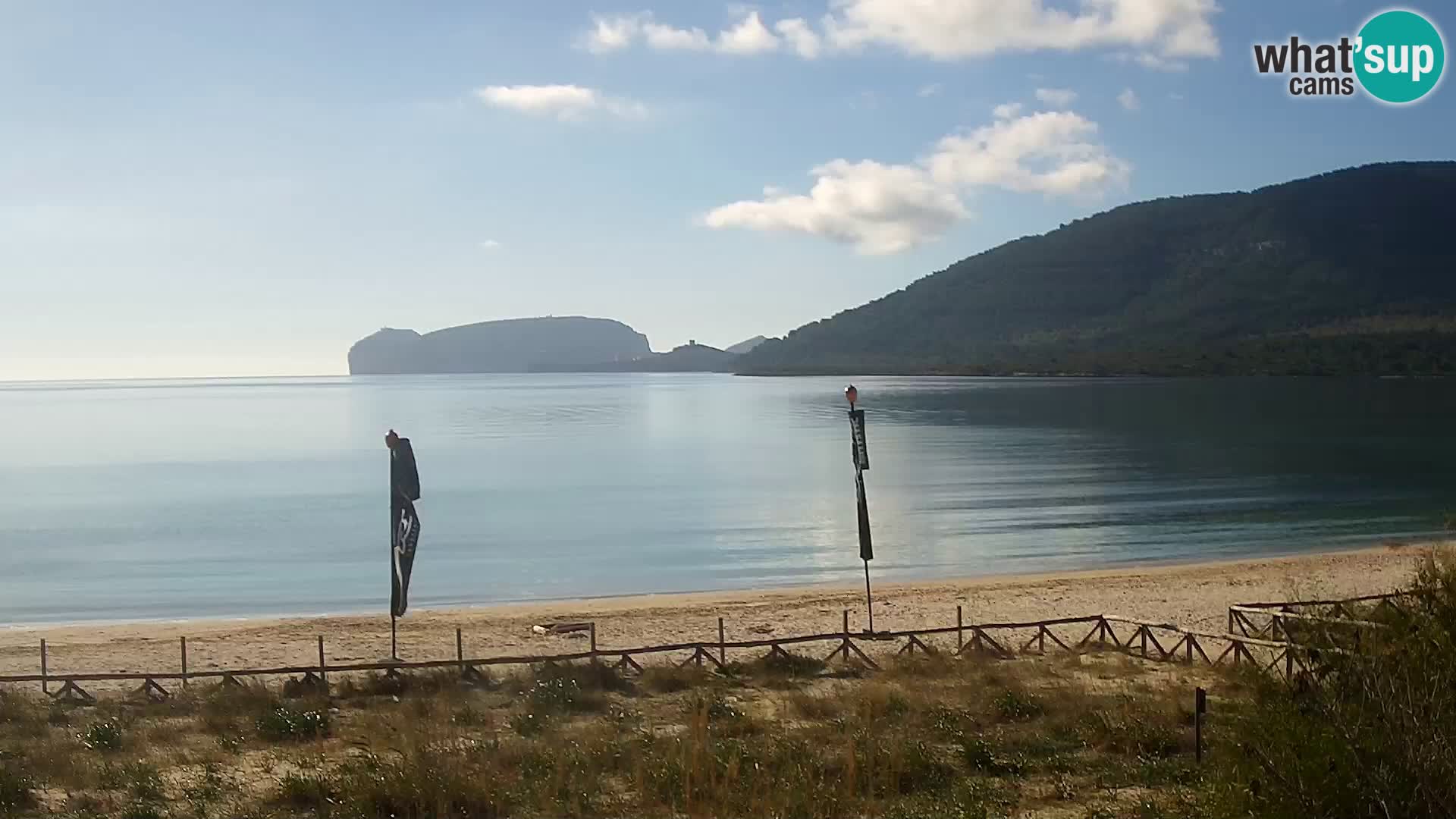 Spletna kamera plaža La Stalla Riviera del Corallo – Alghero – Sardinija – Italija