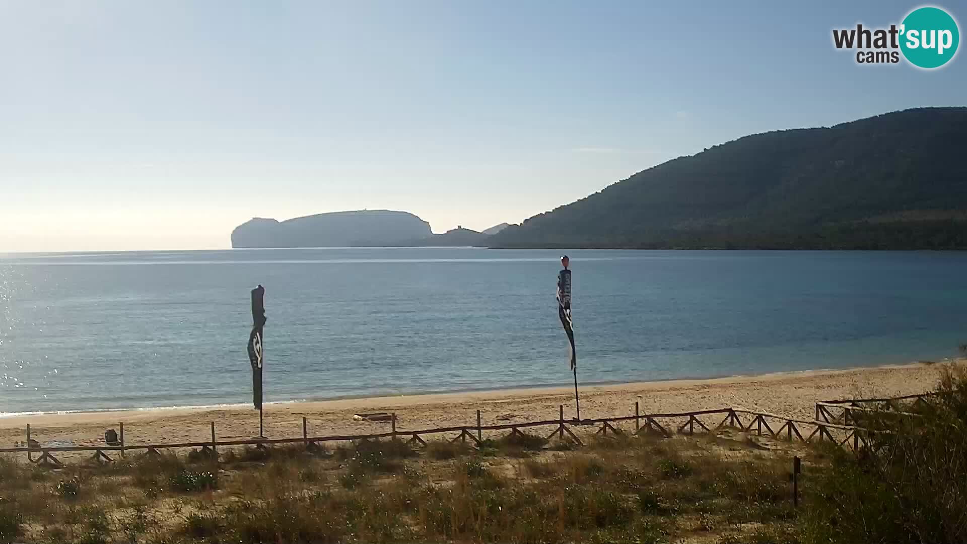 Live webcam La Stalla beach Riviera del Corallo – Alghero – Sardinia – Italy