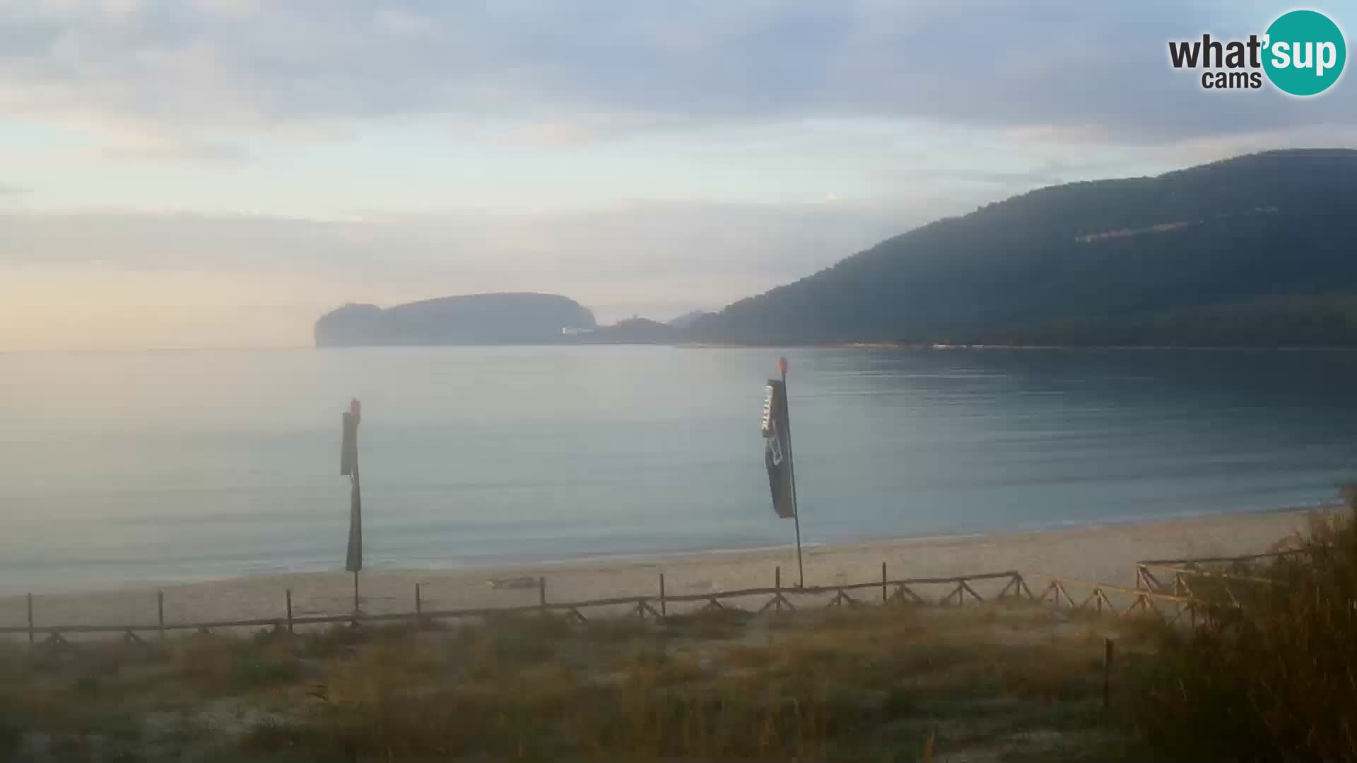 Live webcam La Stalla beach Riviera del Corallo – Alghero – Sardinia – Italy