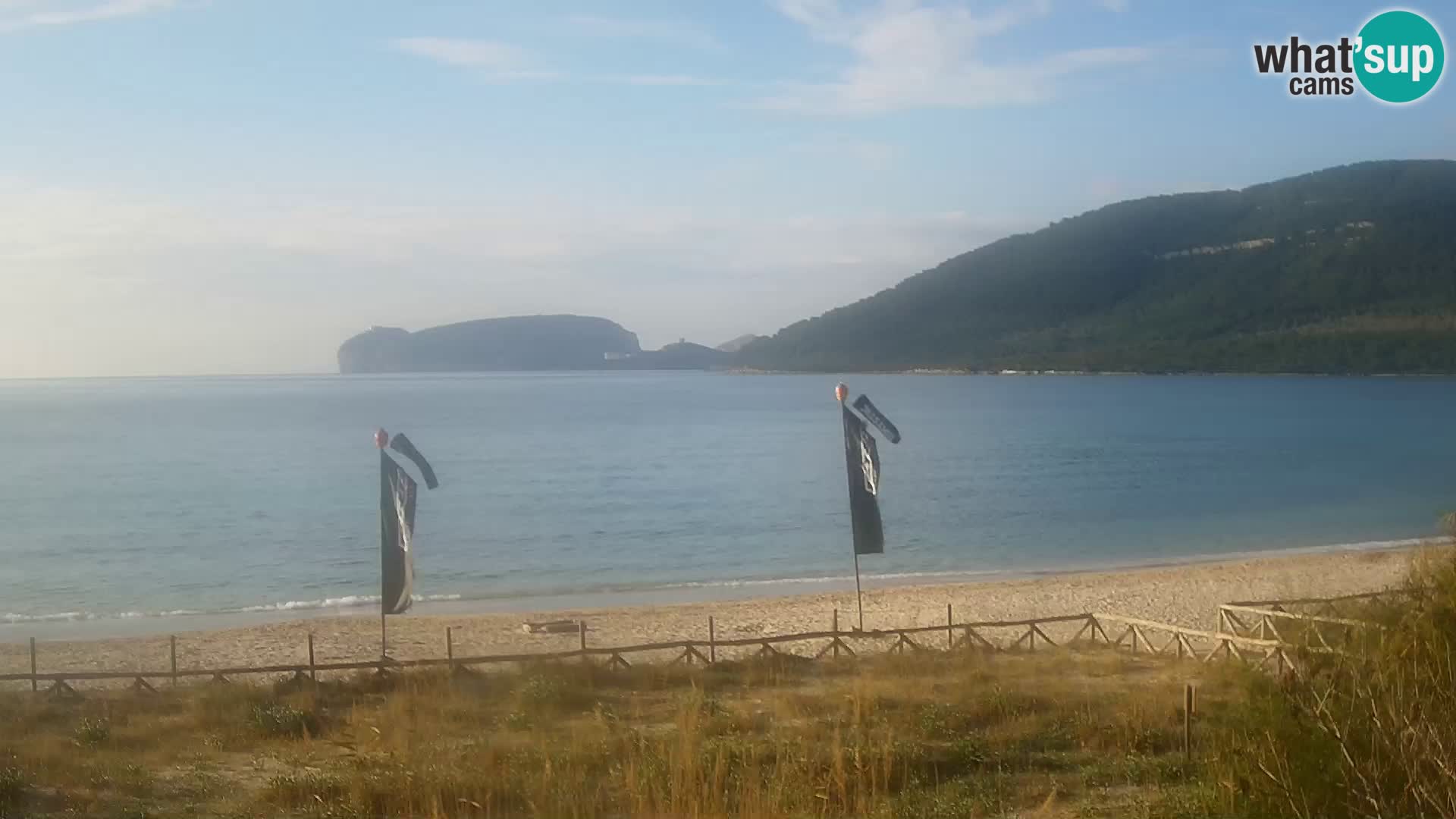 Spletna kamera plaža La Stalla Riviera del Corallo – Alghero – Sardinija – Italija