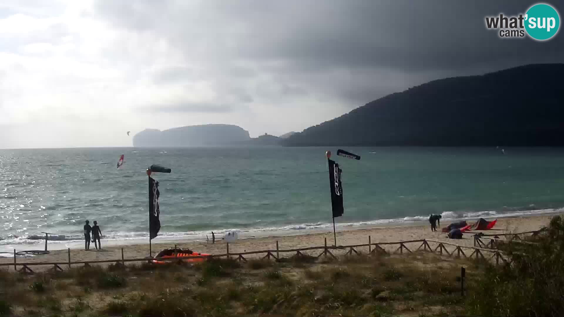 Spletna kamera plaža La Stalla Riviera del Corallo – Alghero – Sardinija – Italija