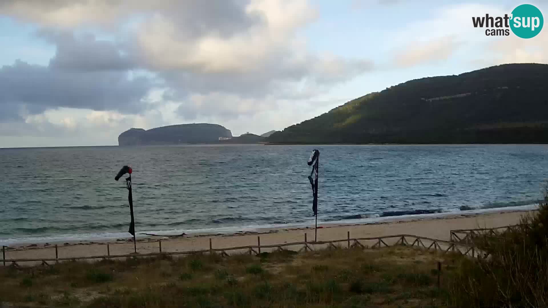 Webcam en direct Plage de La Stalla Riviera del Corallo – Alghero – Sardaigne – Italie