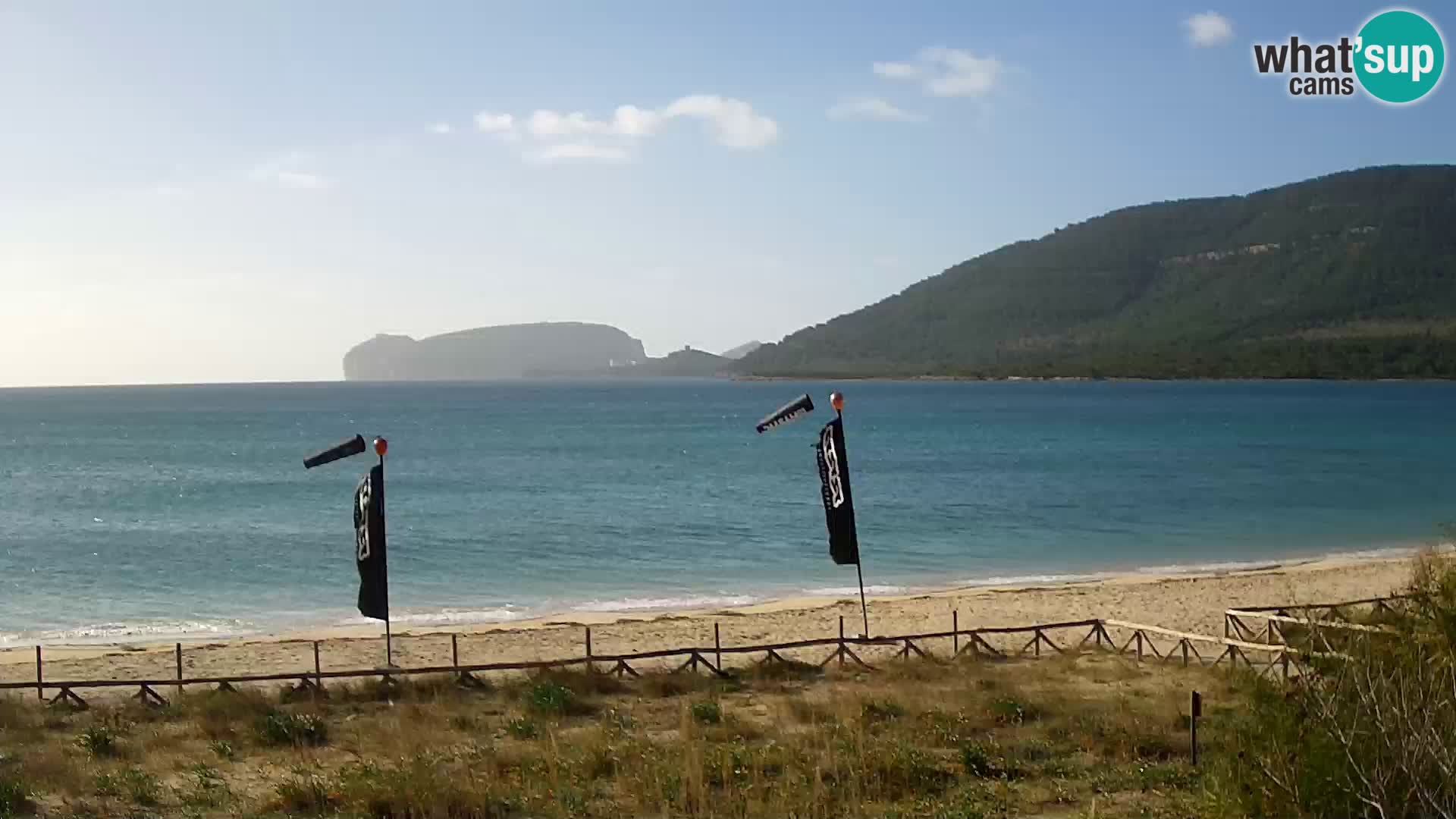 Spletna kamera plaža La Stalla Riviera del Corallo – Alghero – Sardinija – Italija