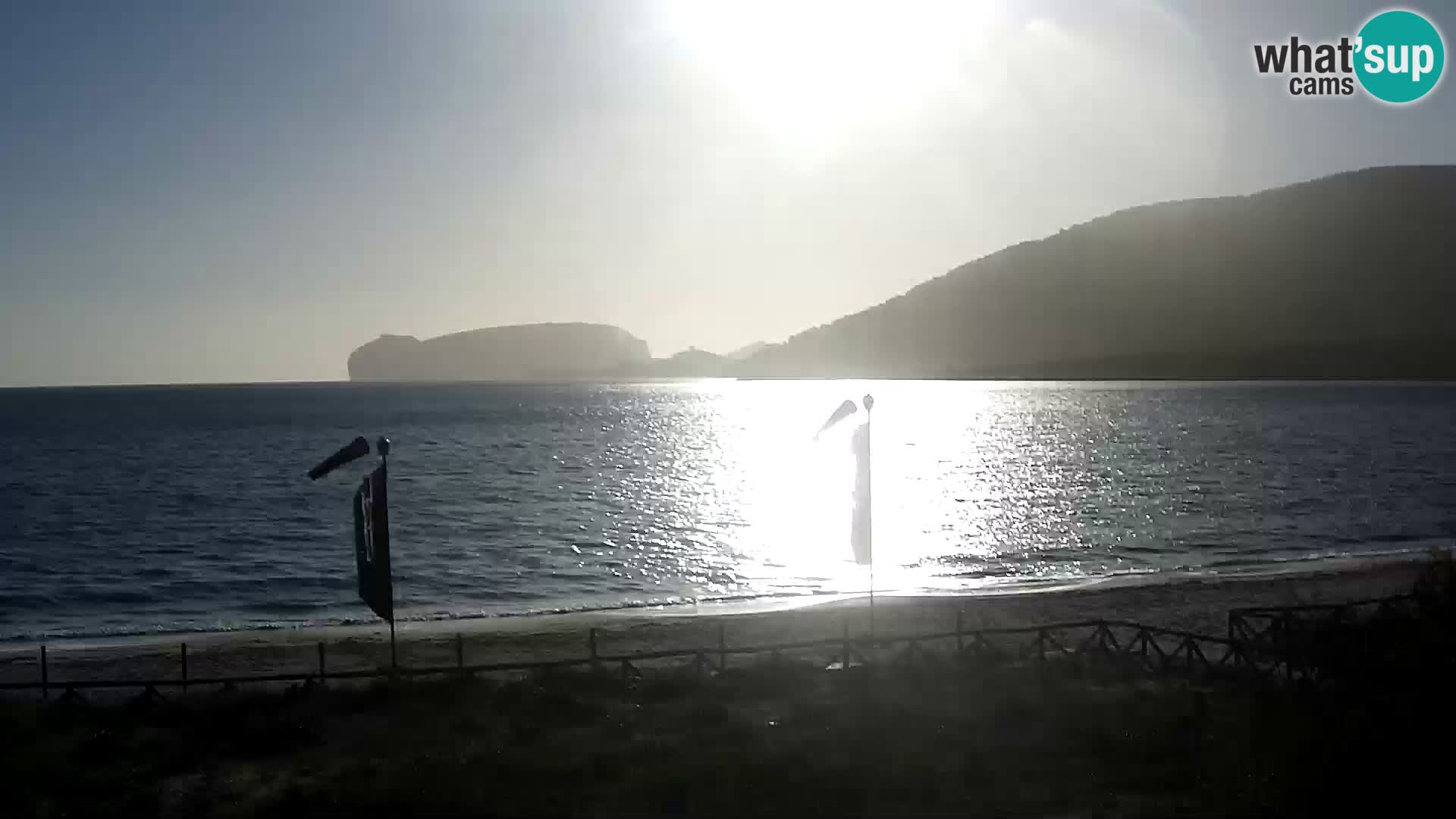 Spletna kamera plaža La Stalla Riviera del Corallo – Alghero – Sardinija – Italija