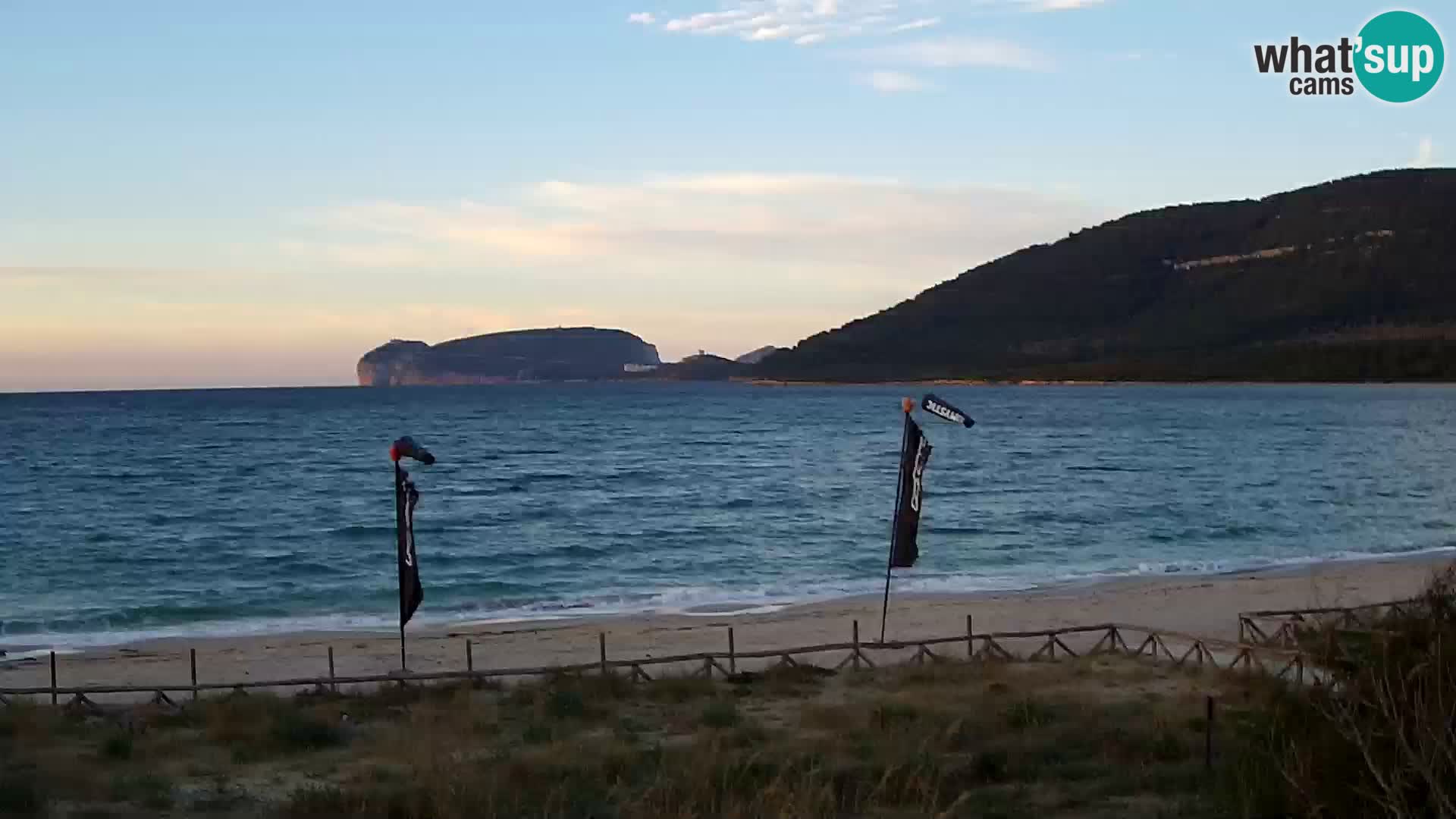 Webcam spiaggia La Stalla Riviera del Corallo – Alghero – Sardegna