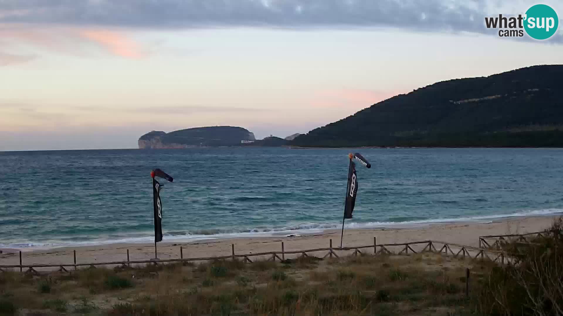 Webcam en direct Plage de La Stalla Riviera del Corallo – Alghero – Sardaigne – Italie