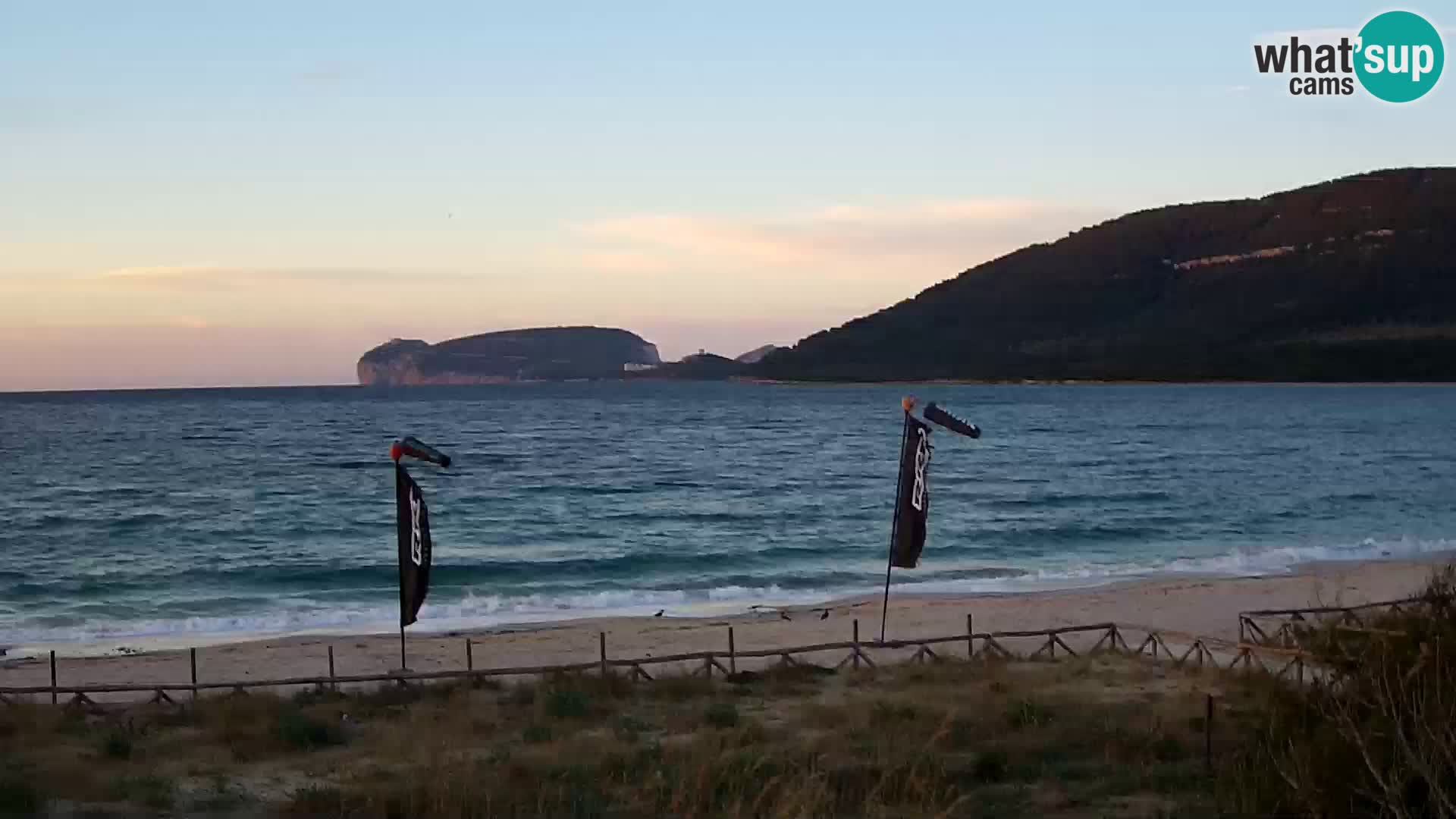 Webcam en direct Plage de La Stalla Riviera del Corallo – Alghero – Sardaigne – Italie