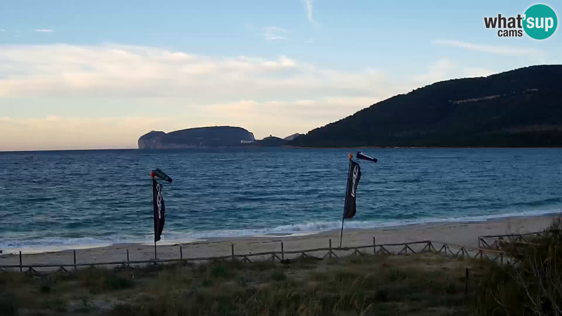 Spletna kamera plaža La Stalla Riviera del Corallo – Alghero – Sardinija – Italija