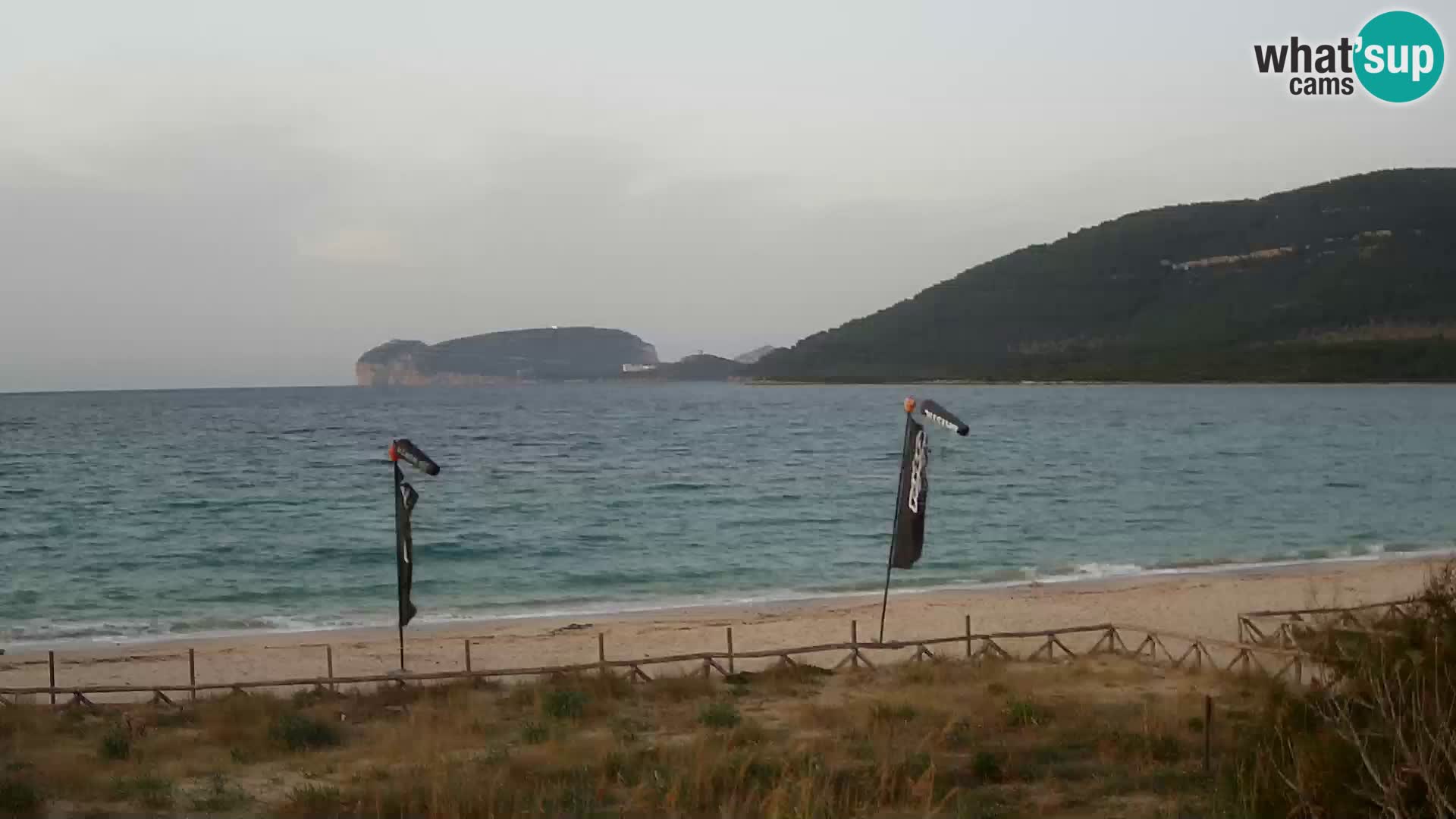 Webcam en direct Plage de La Stalla Riviera del Corallo – Alghero – Sardaigne – Italie