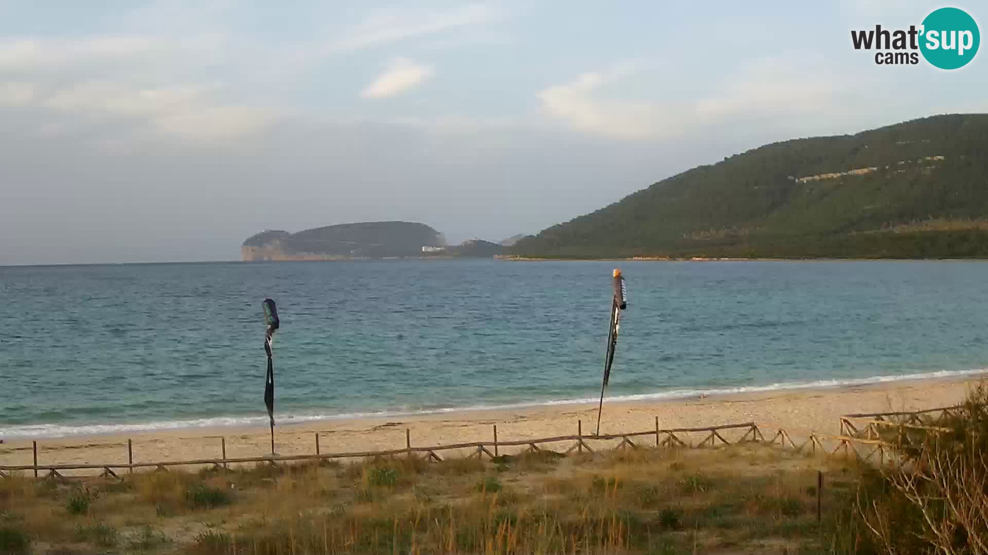 Webcam spiaggia La Stalla Riviera del Corallo – Alghero – Sardegna