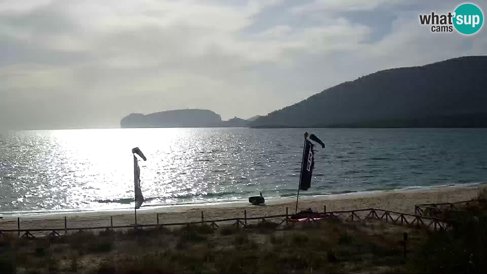 Webcam spiaggia La Stalla Riviera del Corallo – Alghero – Sardegna