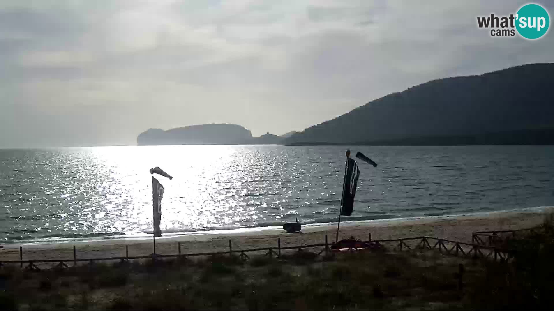 Webcam spiaggia La Stalla Riviera del Corallo – Alghero – Sardegna