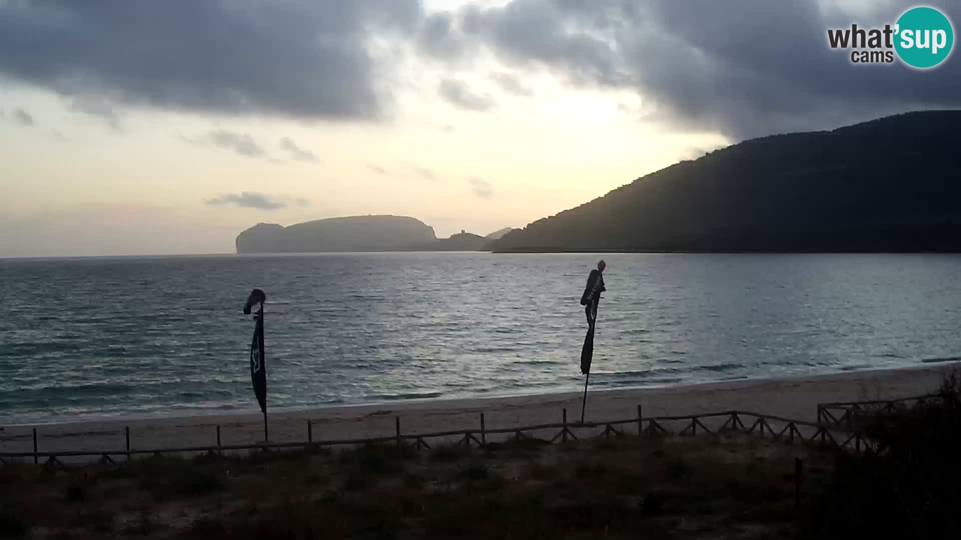 Webcam en direct Plage de La Stalla Riviera del Corallo – Alghero – Sardaigne – Italie