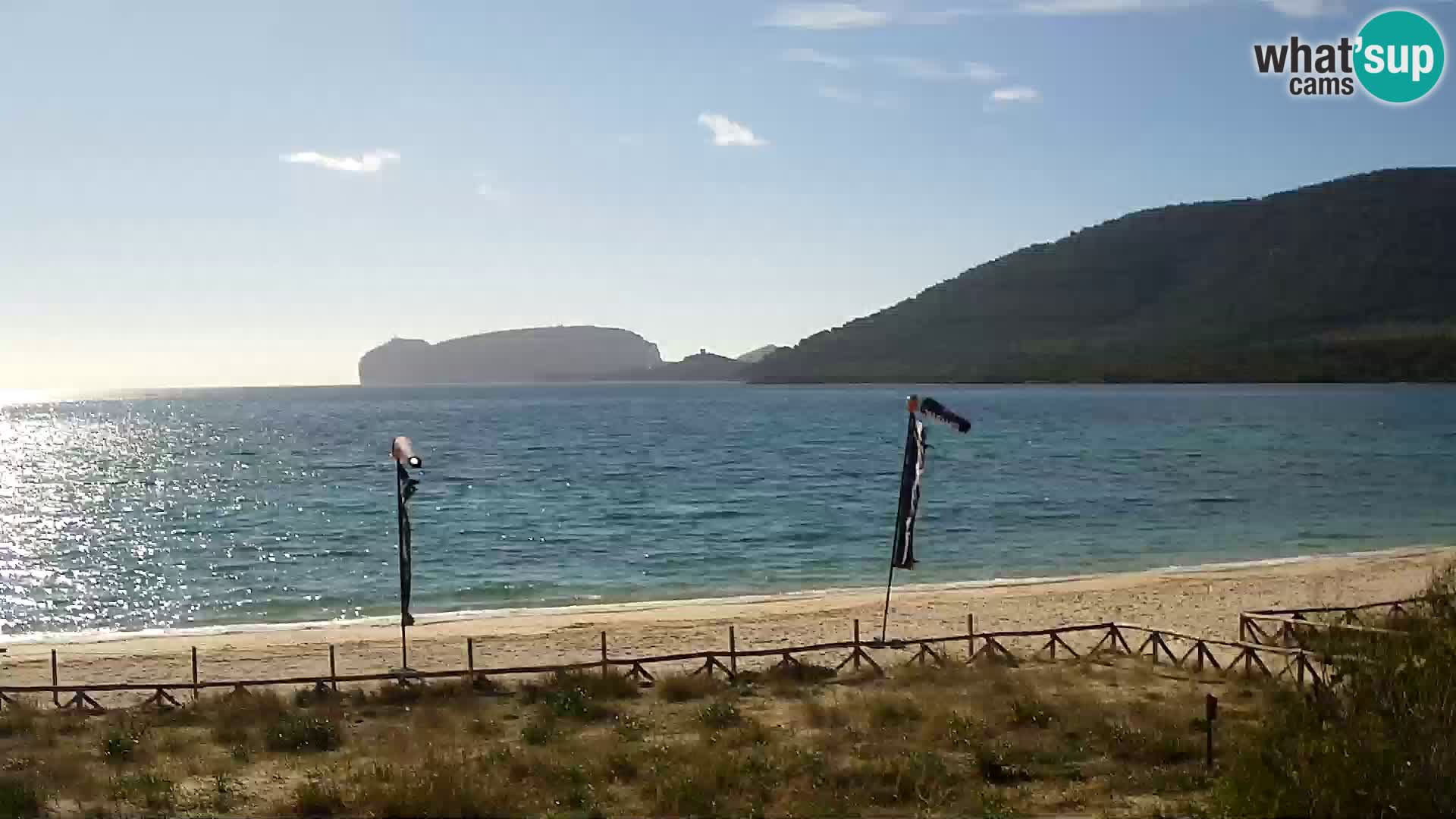 Webcam en direct Plage de La Stalla Riviera del Corallo – Alghero – Sardaigne – Italie