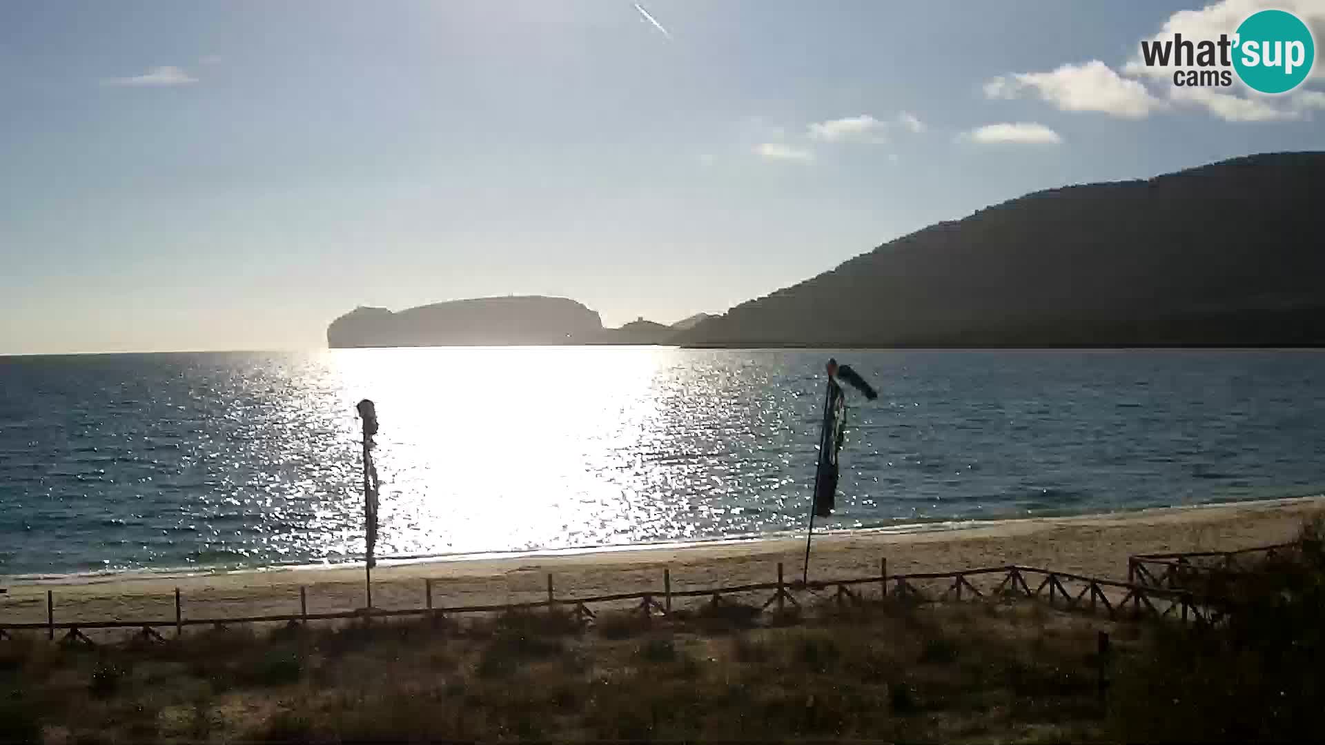 Webcam en direct Plage de La Stalla Riviera del Corallo – Alghero – Sardaigne – Italie