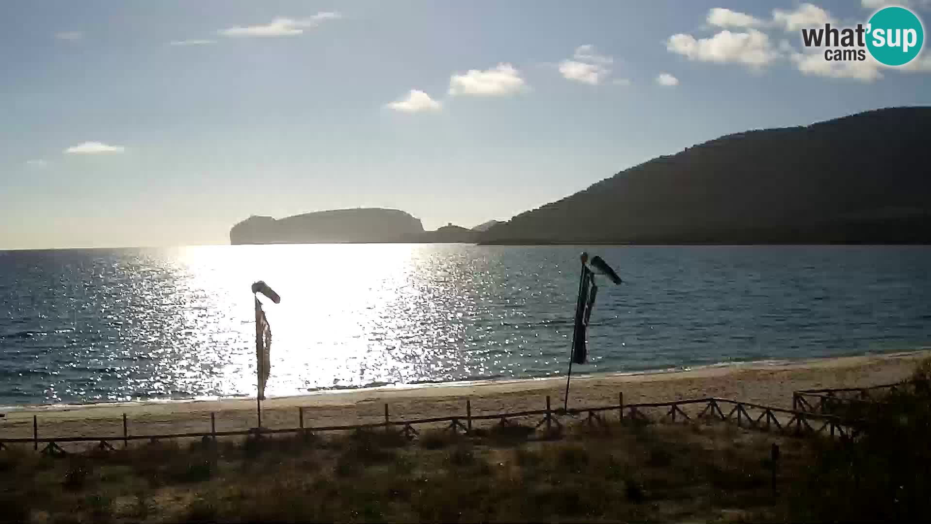 Webcam en direct Plage de La Stalla Riviera del Corallo – Alghero – Sardaigne – Italie