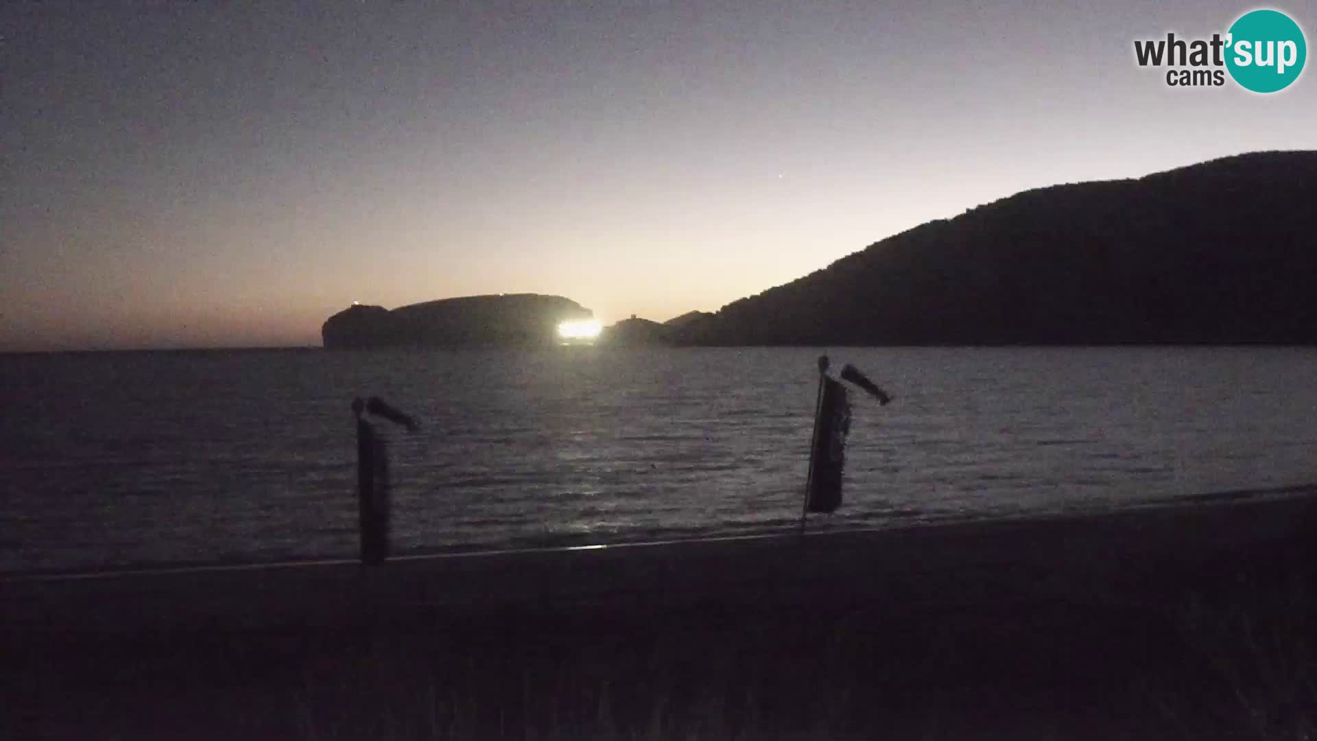 Spletna kamera plaža La Stalla Riviera del Corallo – Alghero – Sardinija – Italija