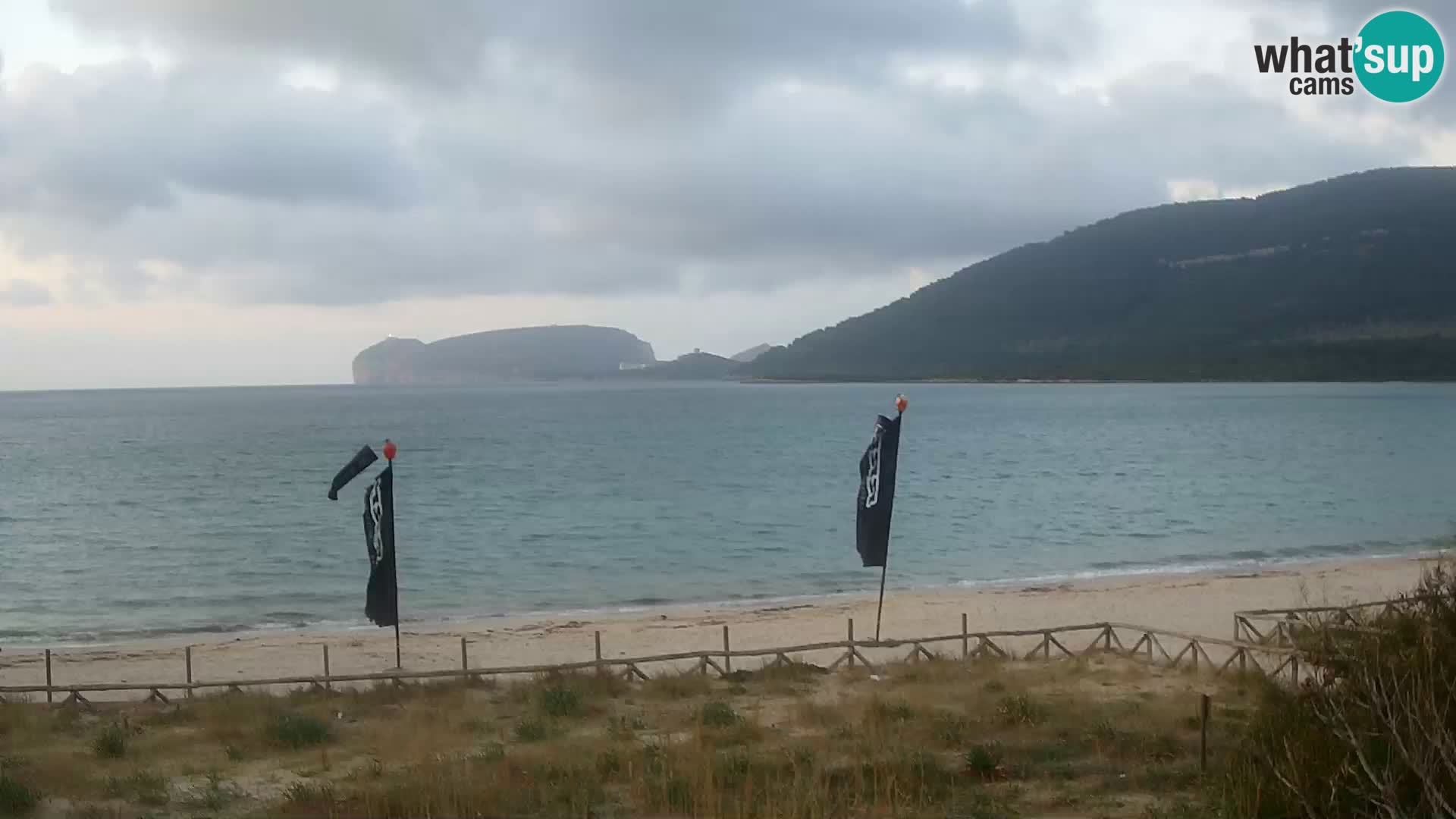 Spletna kamera plaža La Stalla Riviera del Corallo – Alghero – Sardinija – Italija