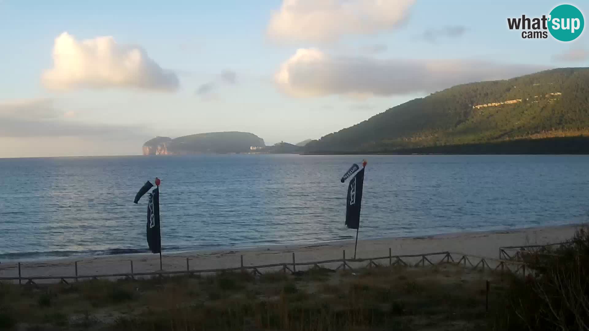 Spletna kamera plaža La Stalla Riviera del Corallo – Alghero – Sardinija – Italija