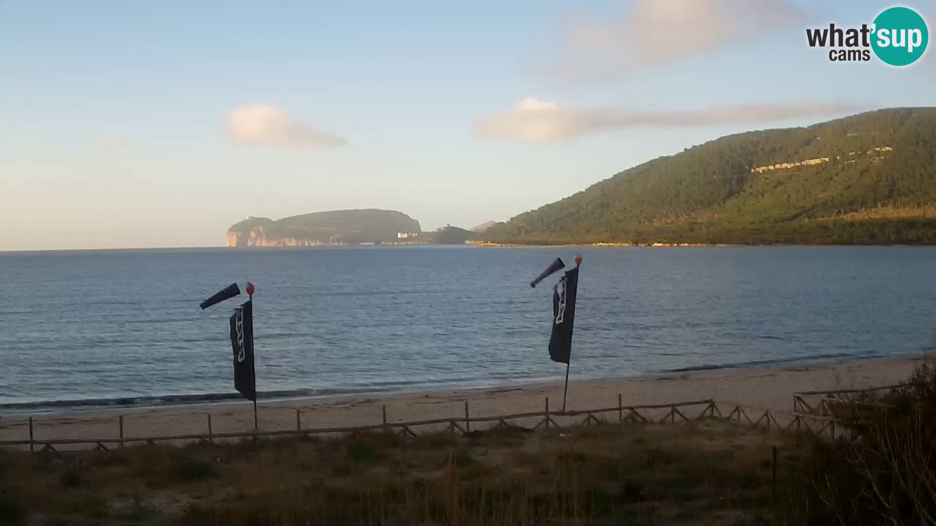 Spletna kamera plaža La Stalla Riviera del Corallo – Alghero – Sardinija – Italija