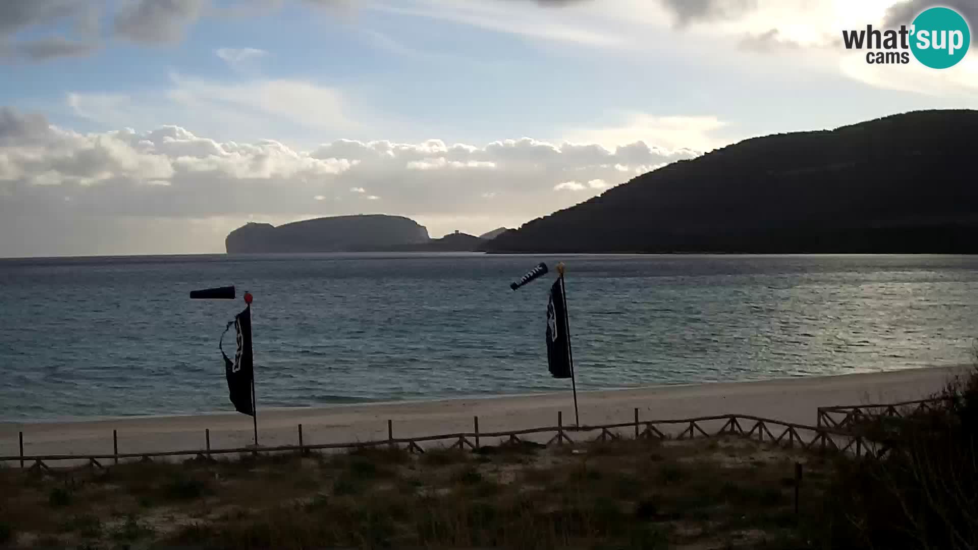 Spletna kamera plaža La Stalla Riviera del Corallo – Alghero – Sardinija – Italija