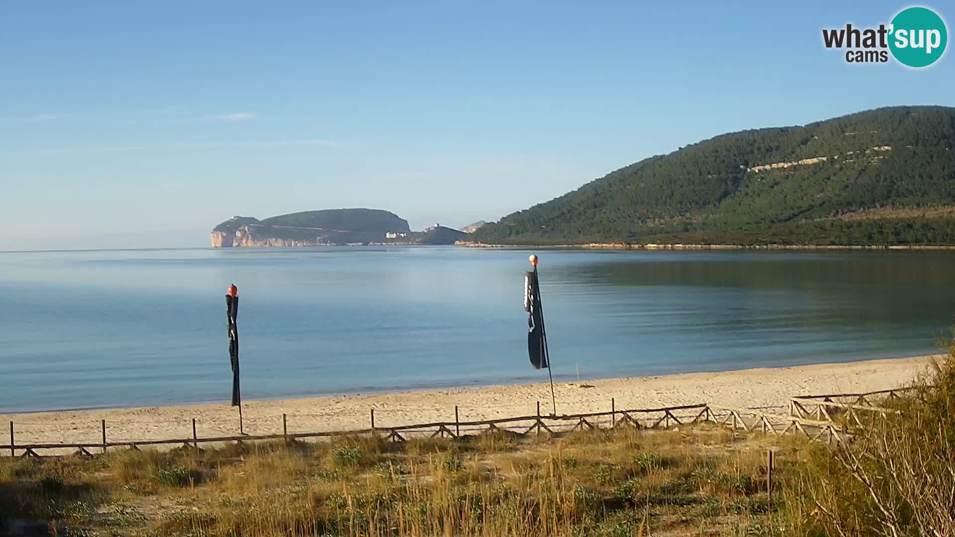 Webcam spiaggia La Stalla Riviera del Corallo – Alghero – Sardegna